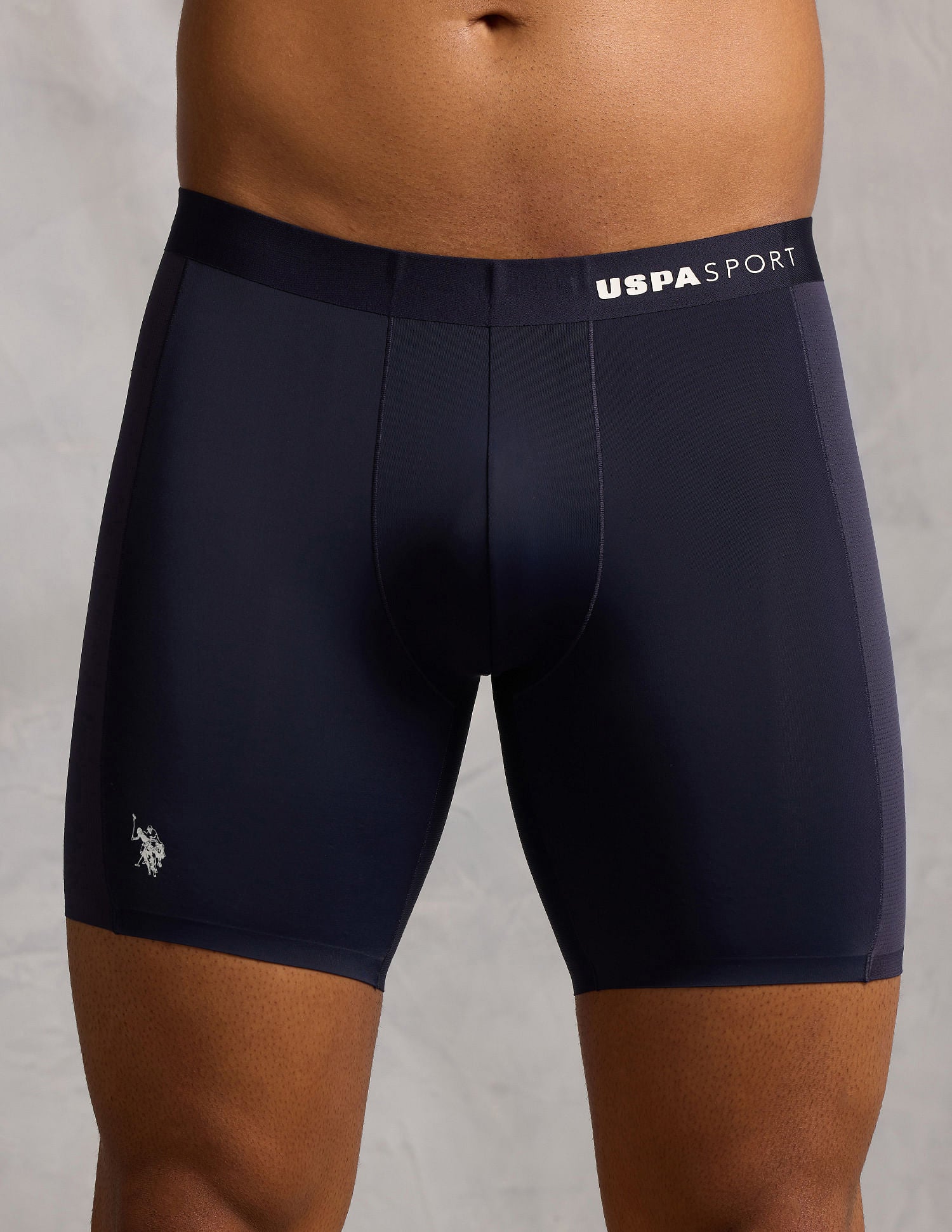 Micro Fibre Seamless Long Trunk Navy - U.S. POLO ASSN. | Large