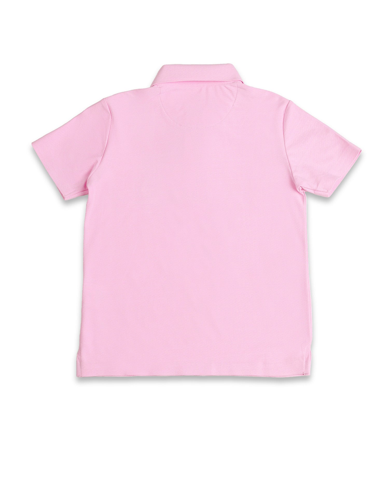 Boys Solid Regular Fit Polo Shirt Light Pink - U.S. POLO ASSN. | Large