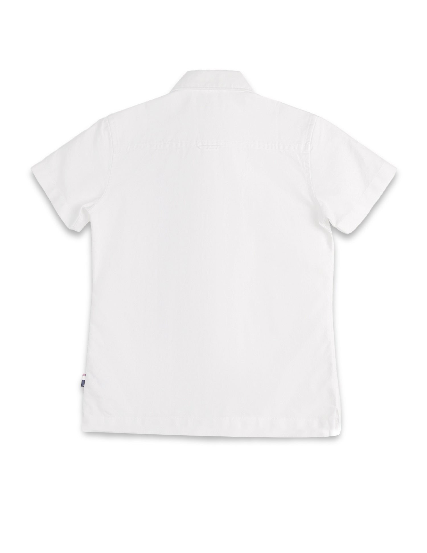 Boys Vertical Striped Oxford Shirt White - U.S. POLO ASSN. | Large