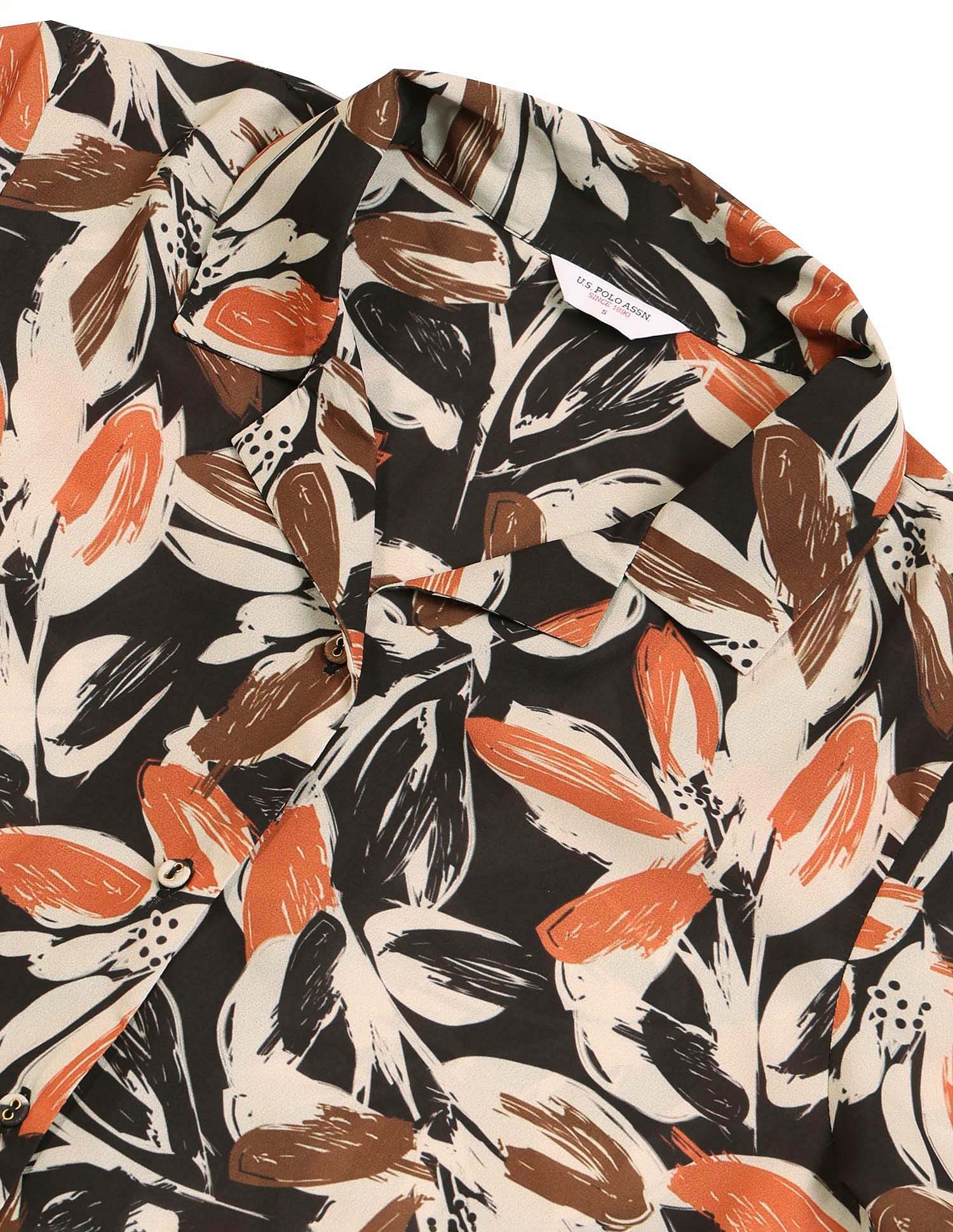 Regular Fit Floral Printed Shirt Multi-colour - U.S. POLO ASSN. | Large