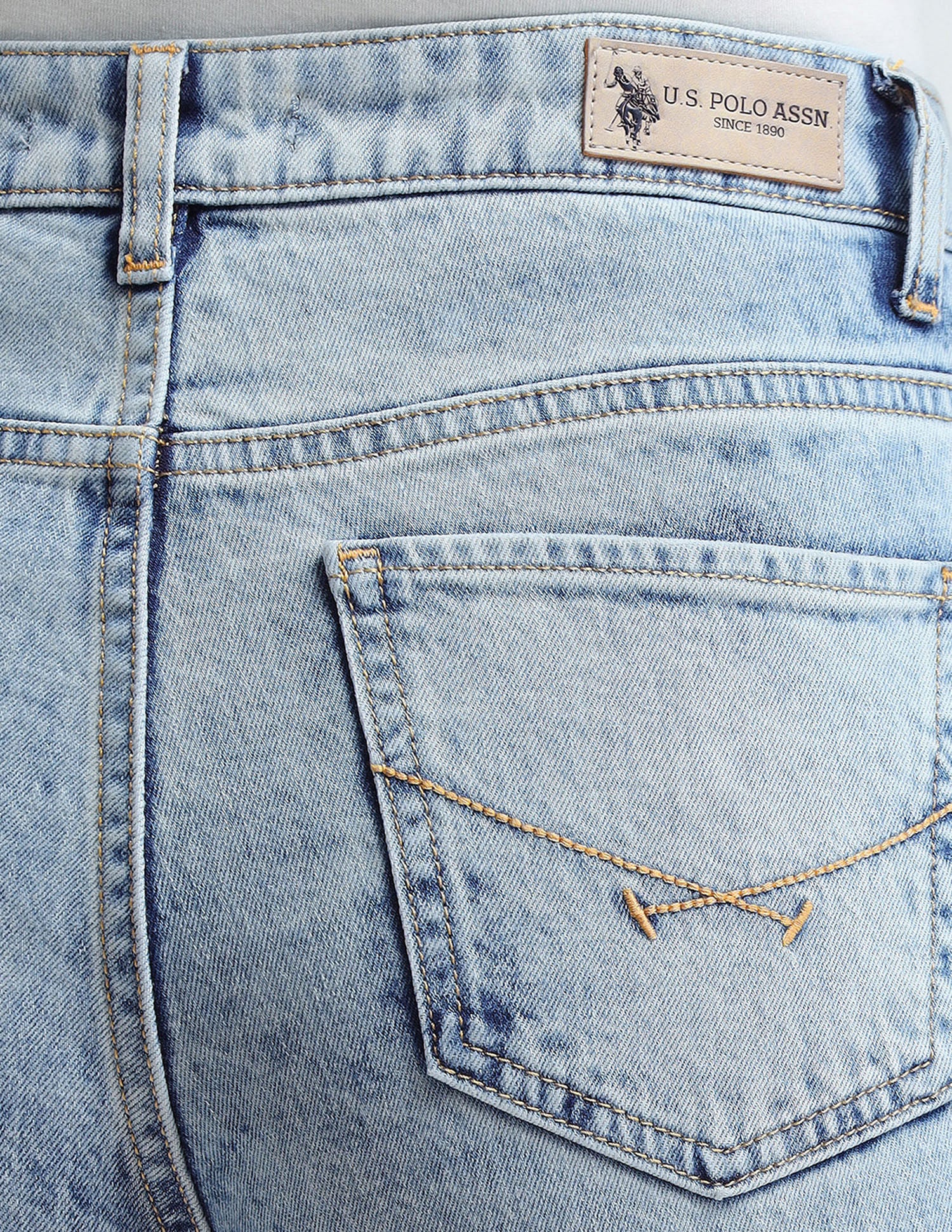 Bootcut Fit Blue Jeans Blue - U.S. Polo Assn. India | Large