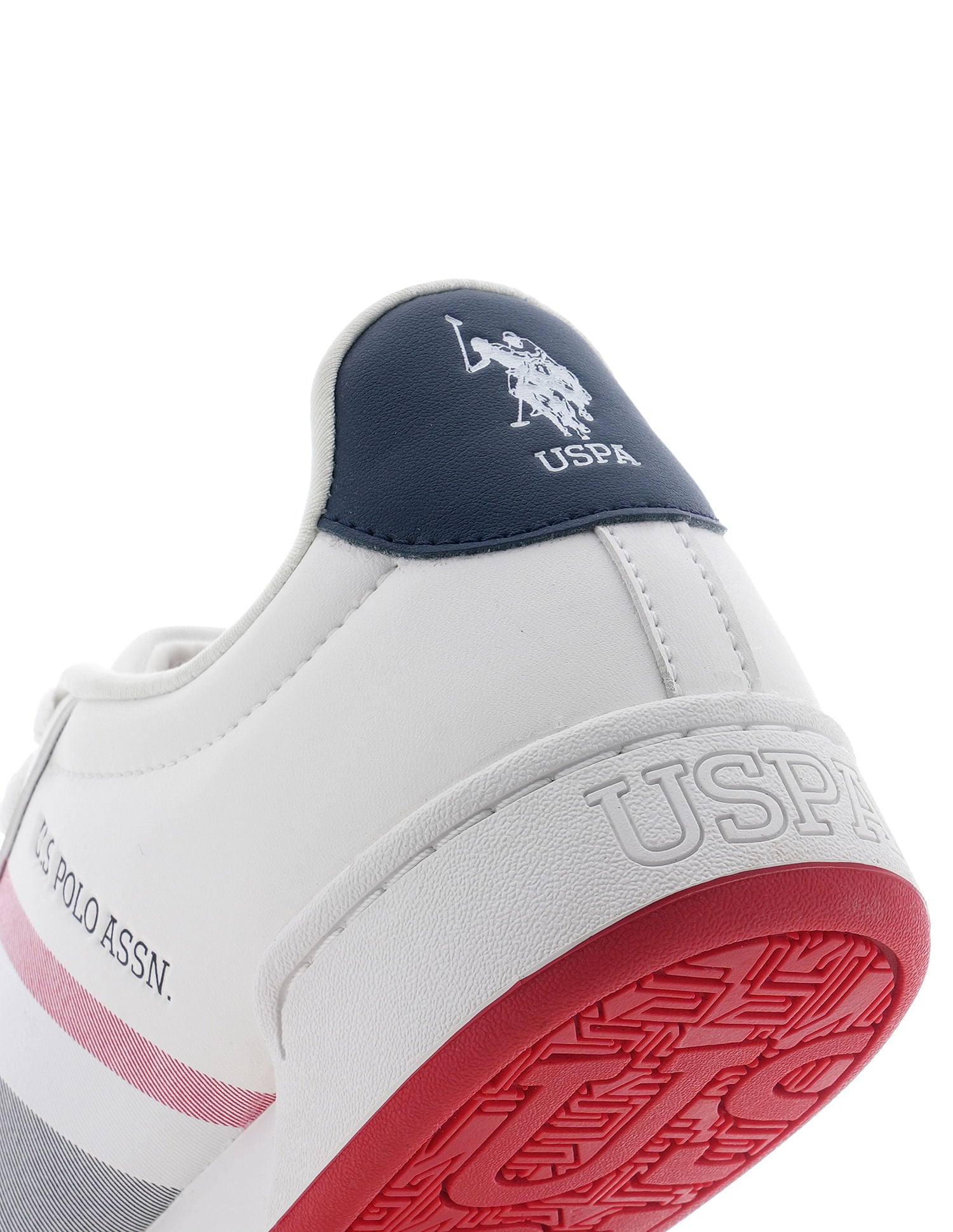 Men Anders Off White All Day Sneakers White - U.S. POLO ASSN. | Large