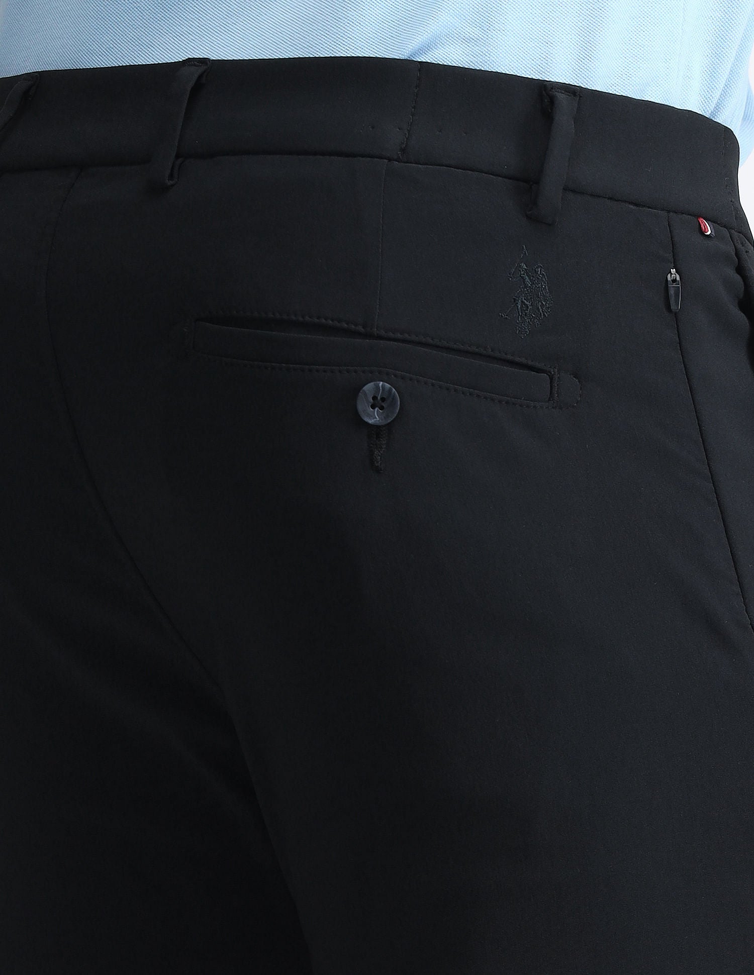 Mid Rise Austin Slim Fit Trousers Navy - U.S. POLO ASSN. | Large