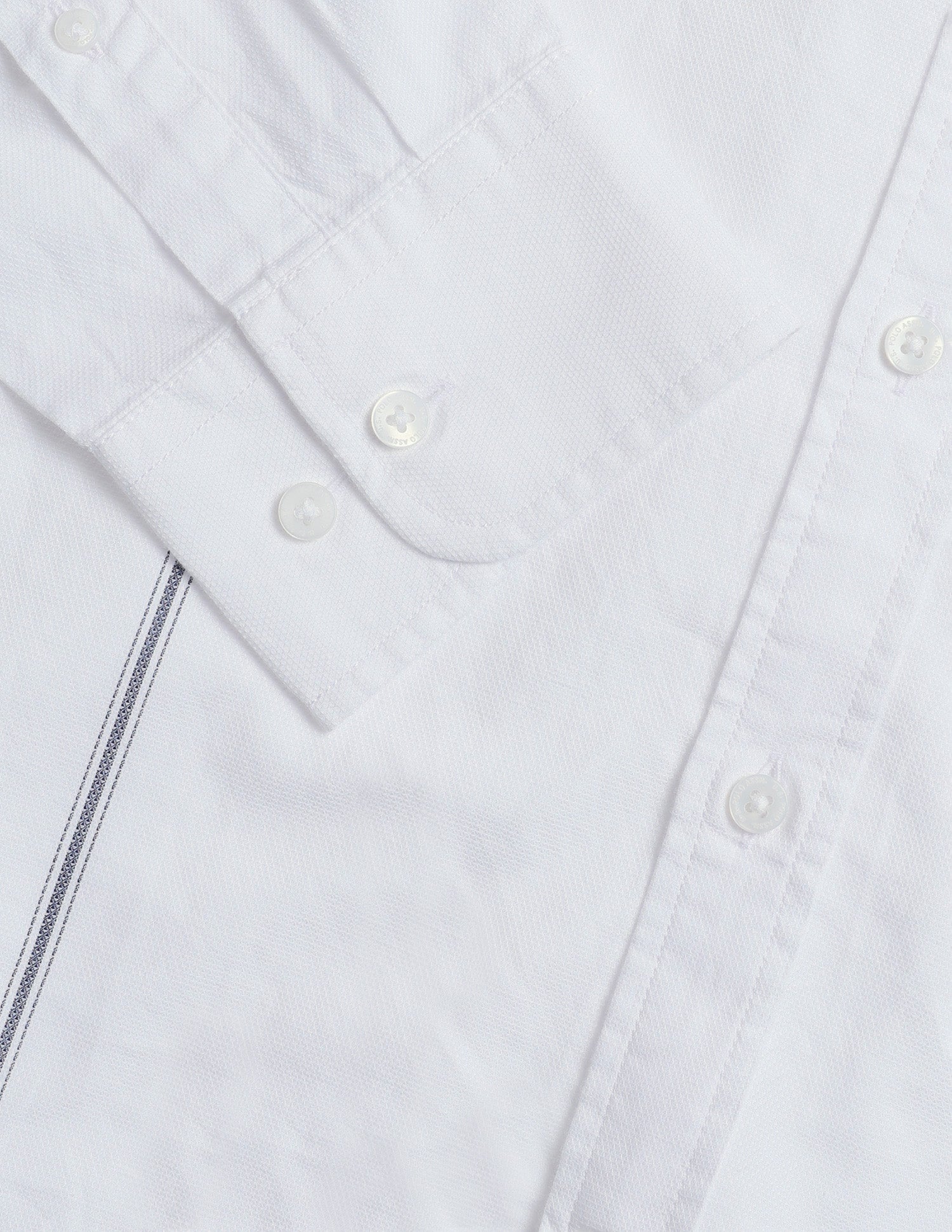 Solid Regular Fit Shirt White - U.S. Polo Assn. India | Large