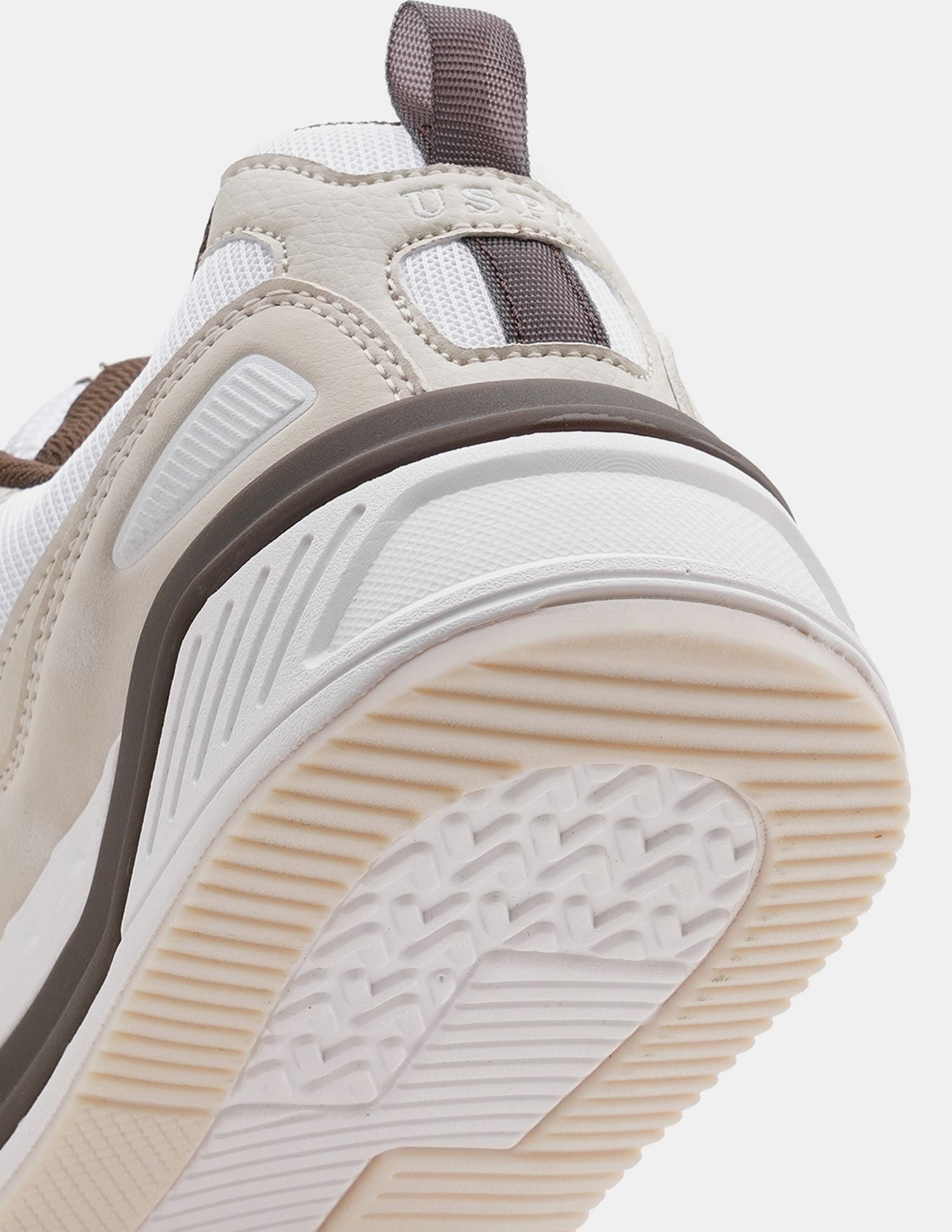 Men Damen Colour Blocked Sneakers Beige - U.S. POLO ASSN. | Large