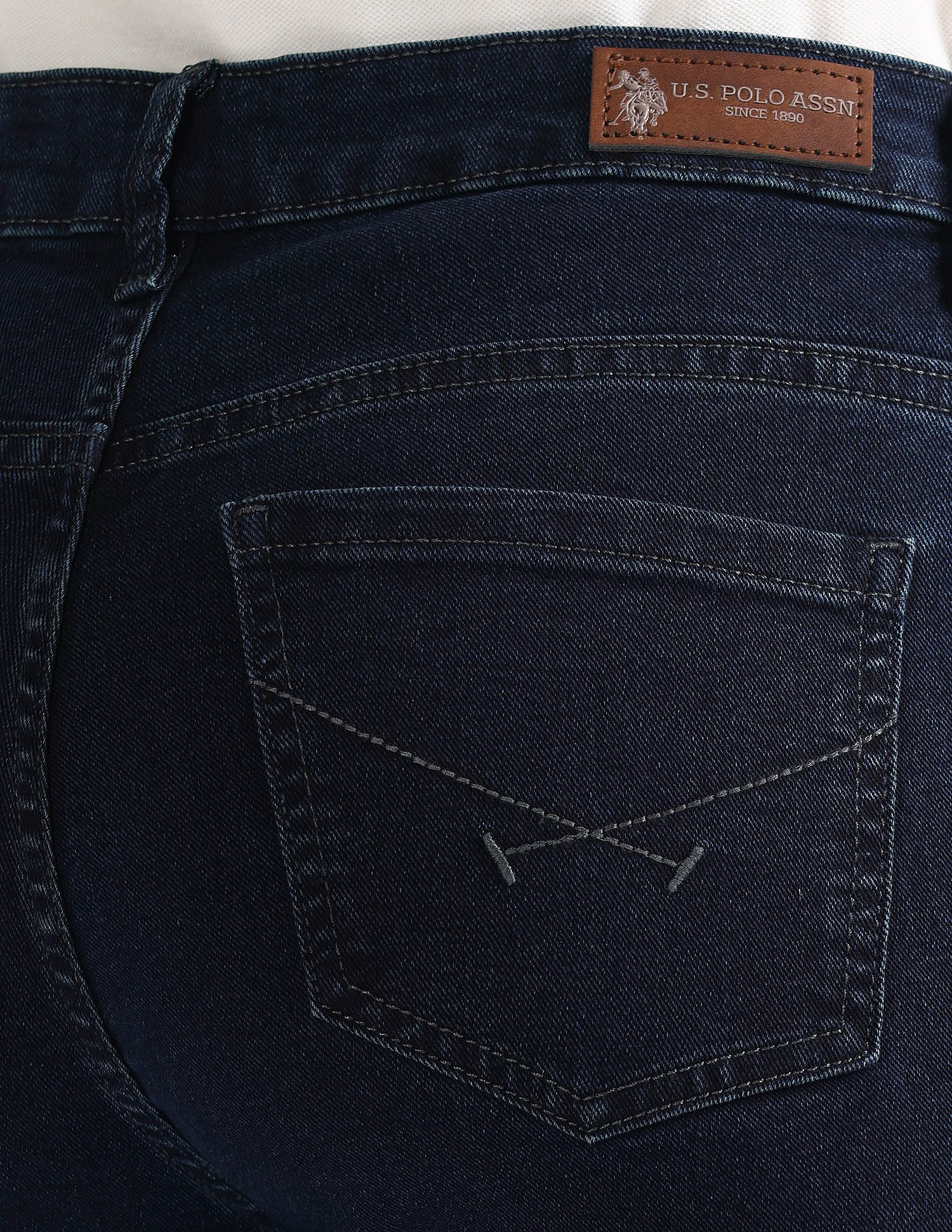 Slim Fit Blue Jeans Blue - U.S. POLO ASSN. | Large