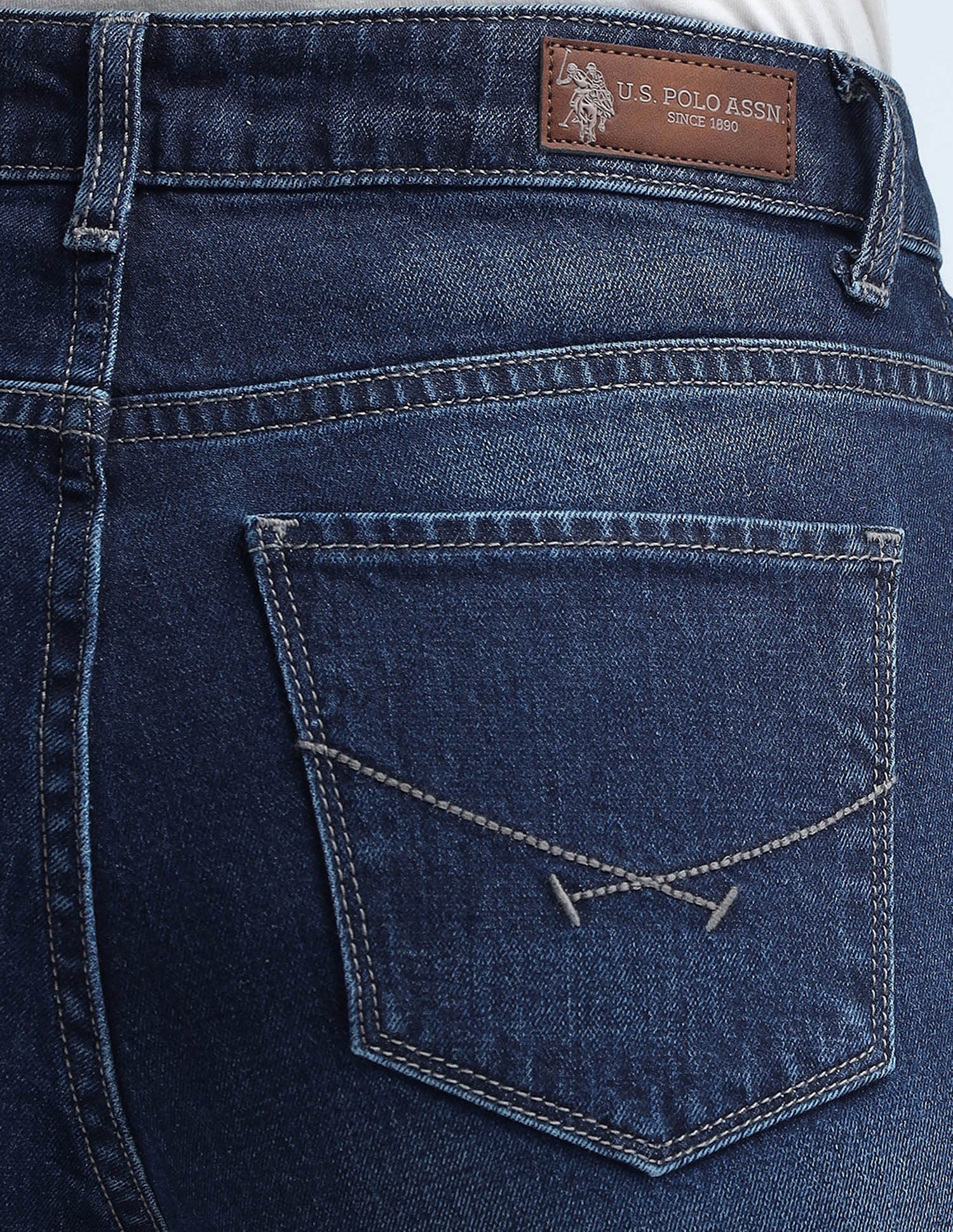 Bootcut Fit Blue Jeans Blue - U.S. POLO ASSN. | Large