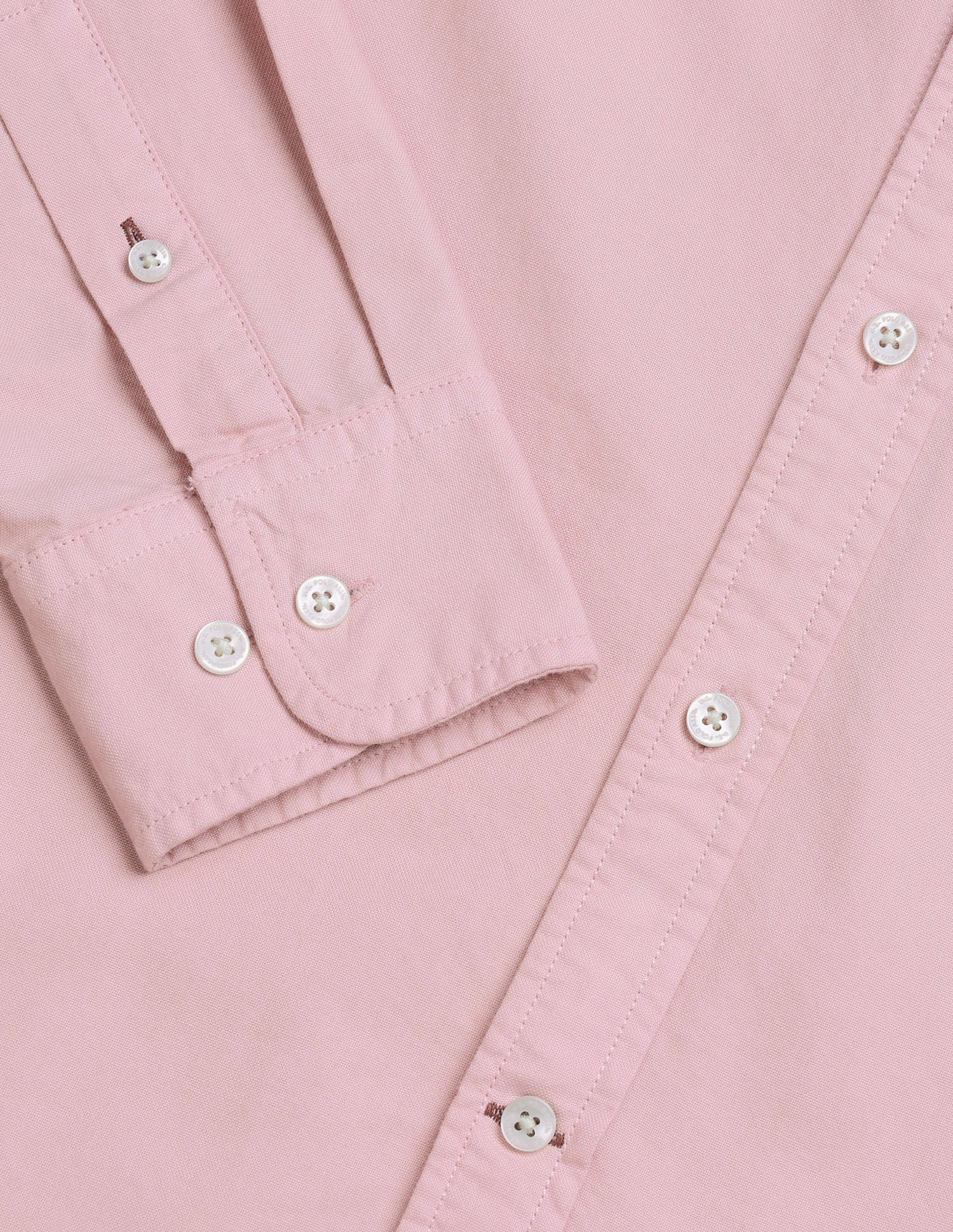 Oxford Tailored Fit Shirt Light Pink - U.S. Polo Assn. India | Large
