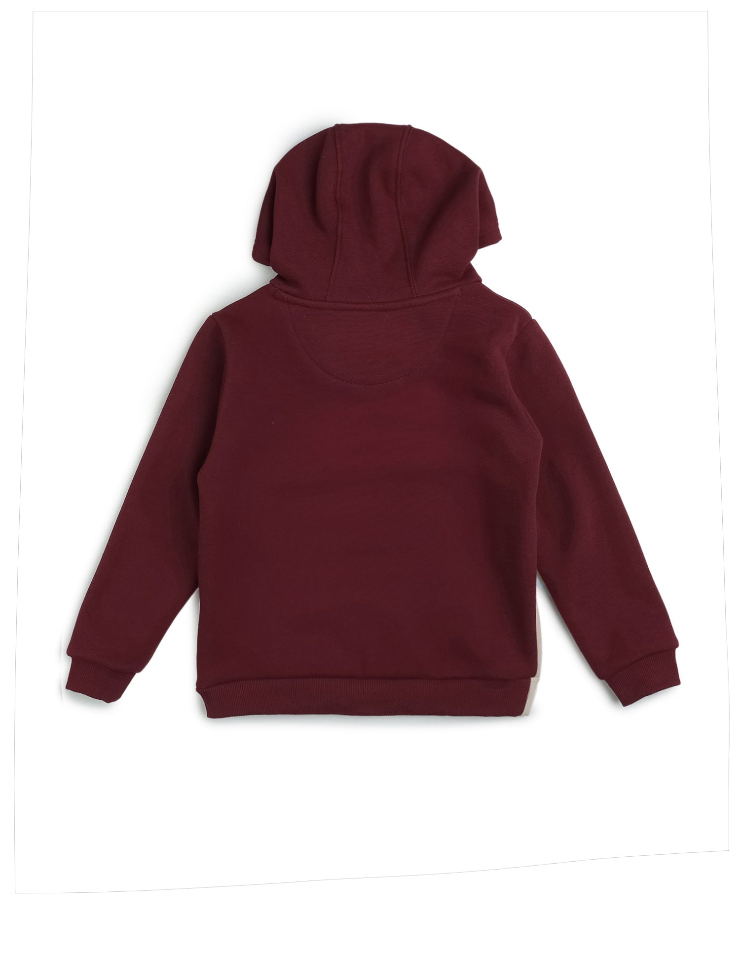 Boys Brand Appliqued Regular Fit Sweatshirt Maroon - U.S. POLO ASSN. | Large