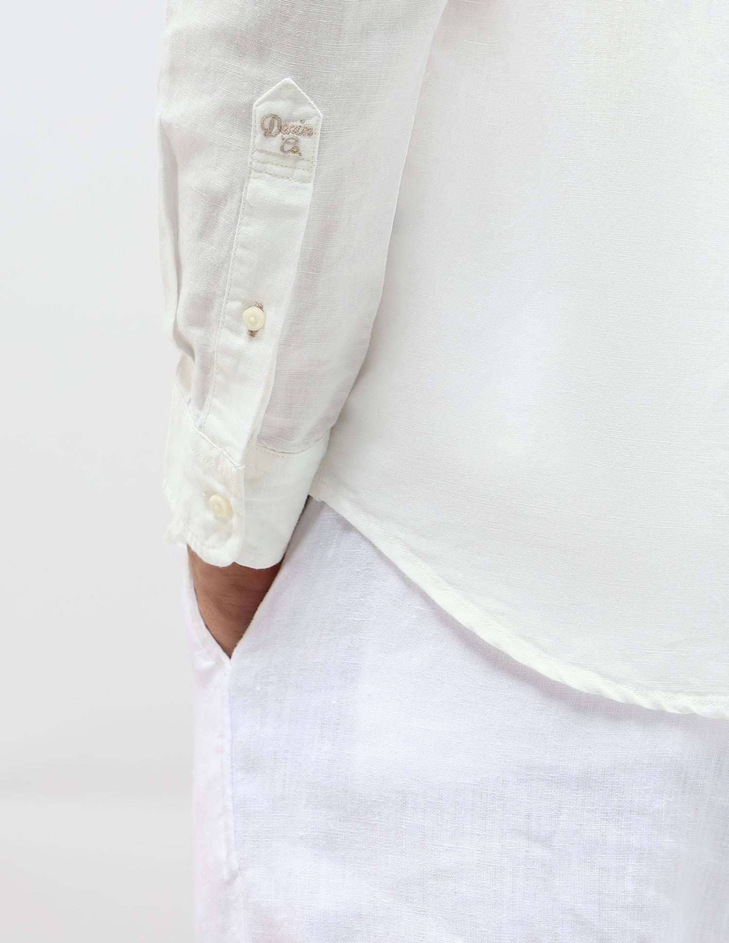 Solid Regular Fit Shirt White - U.S. POLO ASSN. | Large