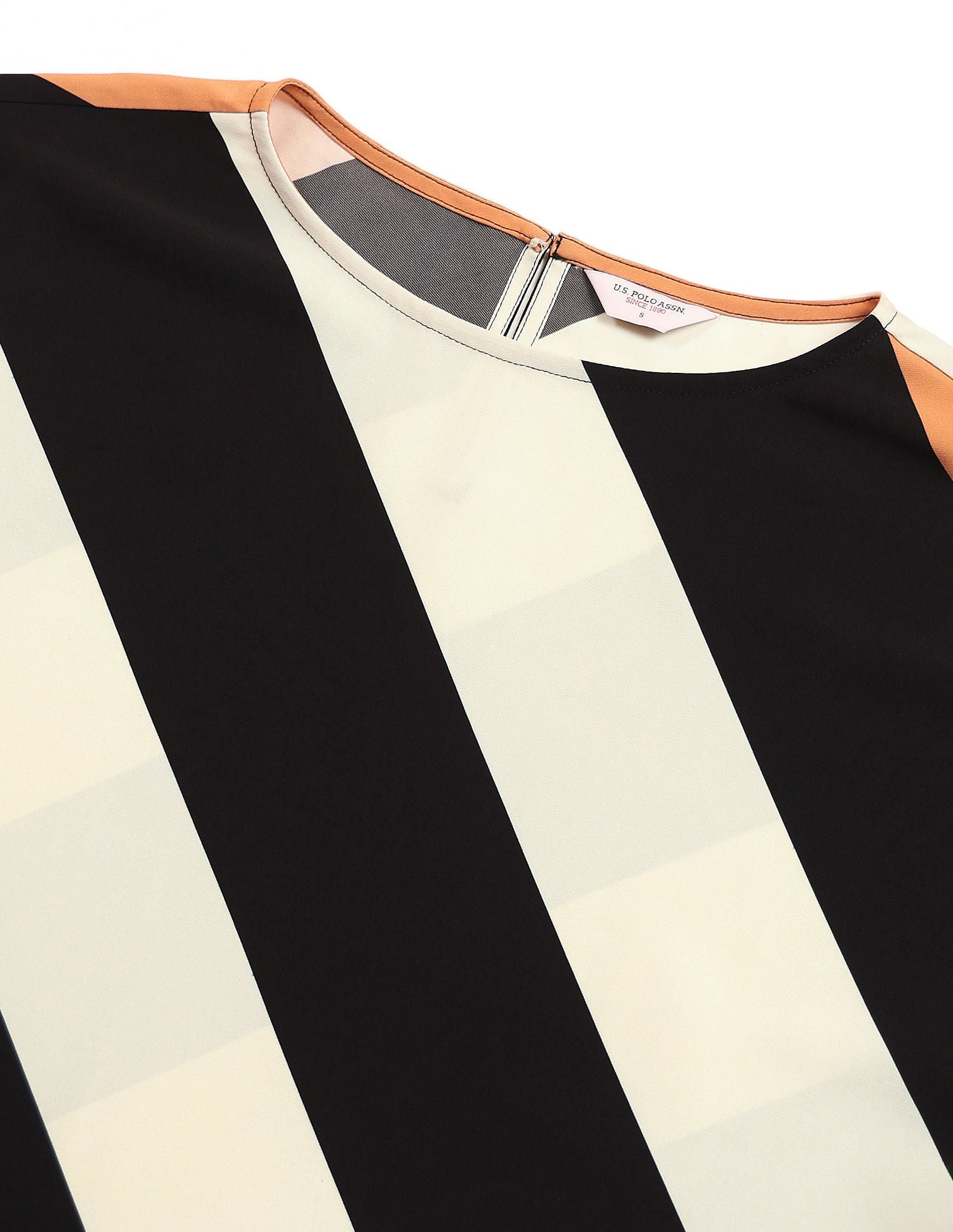 Striped Midi A-Line Dress Multi-colour - U.S. POLO ASSN. | Large