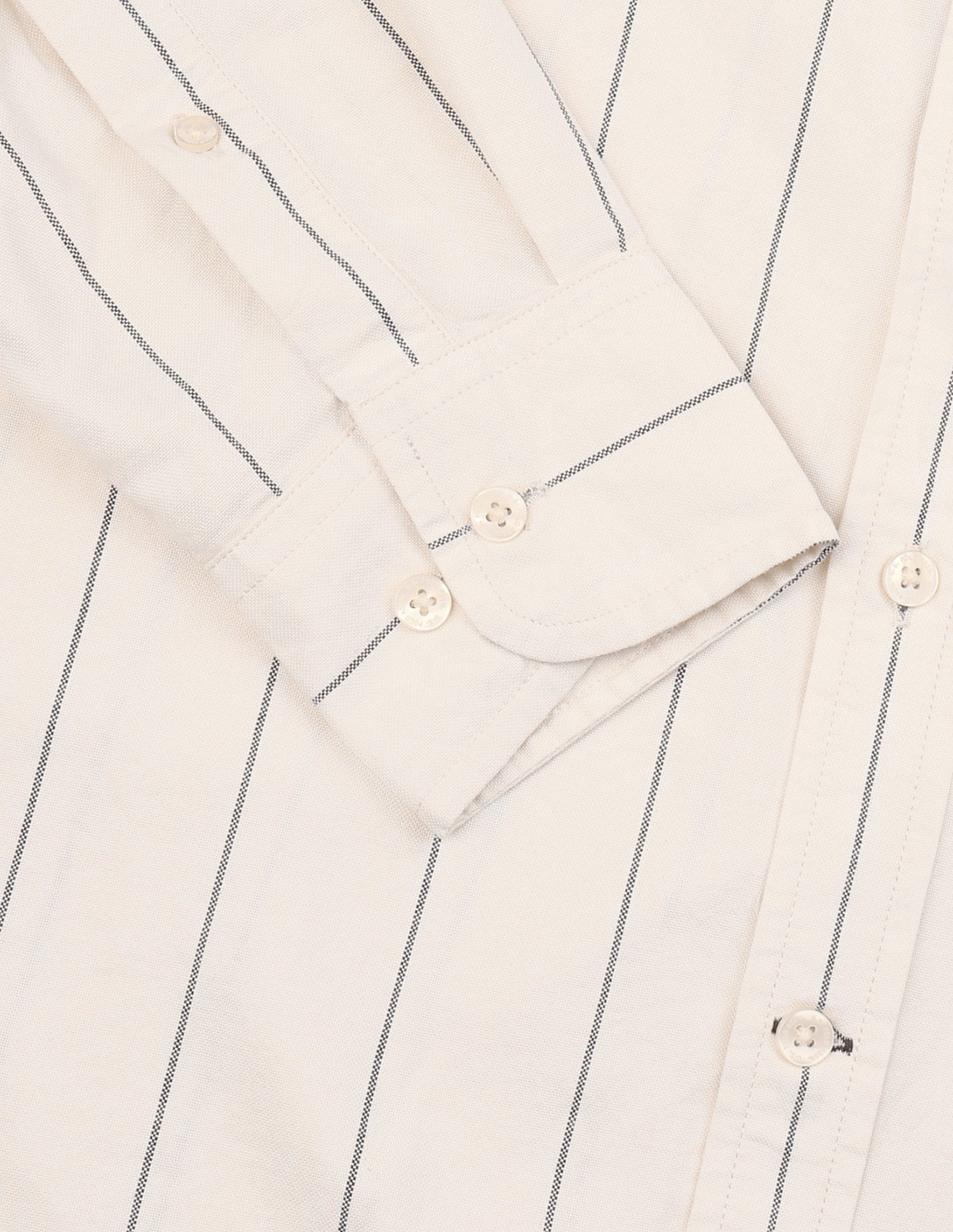 Oxford Tailored Fit Button-Down Collar Shirt Ivory - U.S. Polo Assn. India | Large