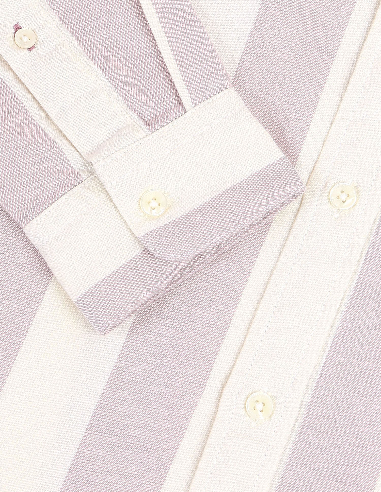 Regular Fit Twill Striped Shirt Pink - U.S. POLO ASSN. | Large