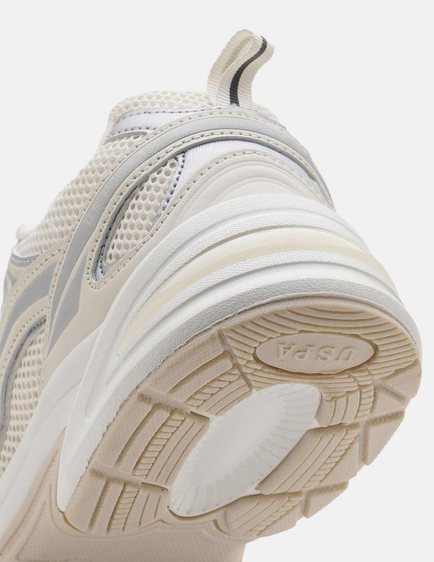 Women Eun-Ji Colour Blocked Sneakers Nude - U.S. POLO ASSN. | Large