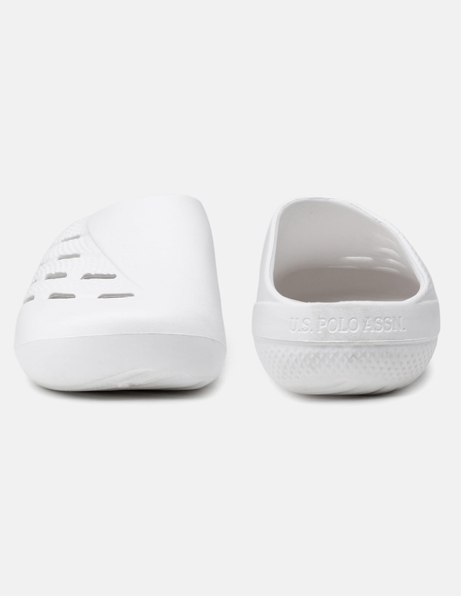 Kitz Comfort Insole Clogs White - U.S. Polo Assn. India | Large