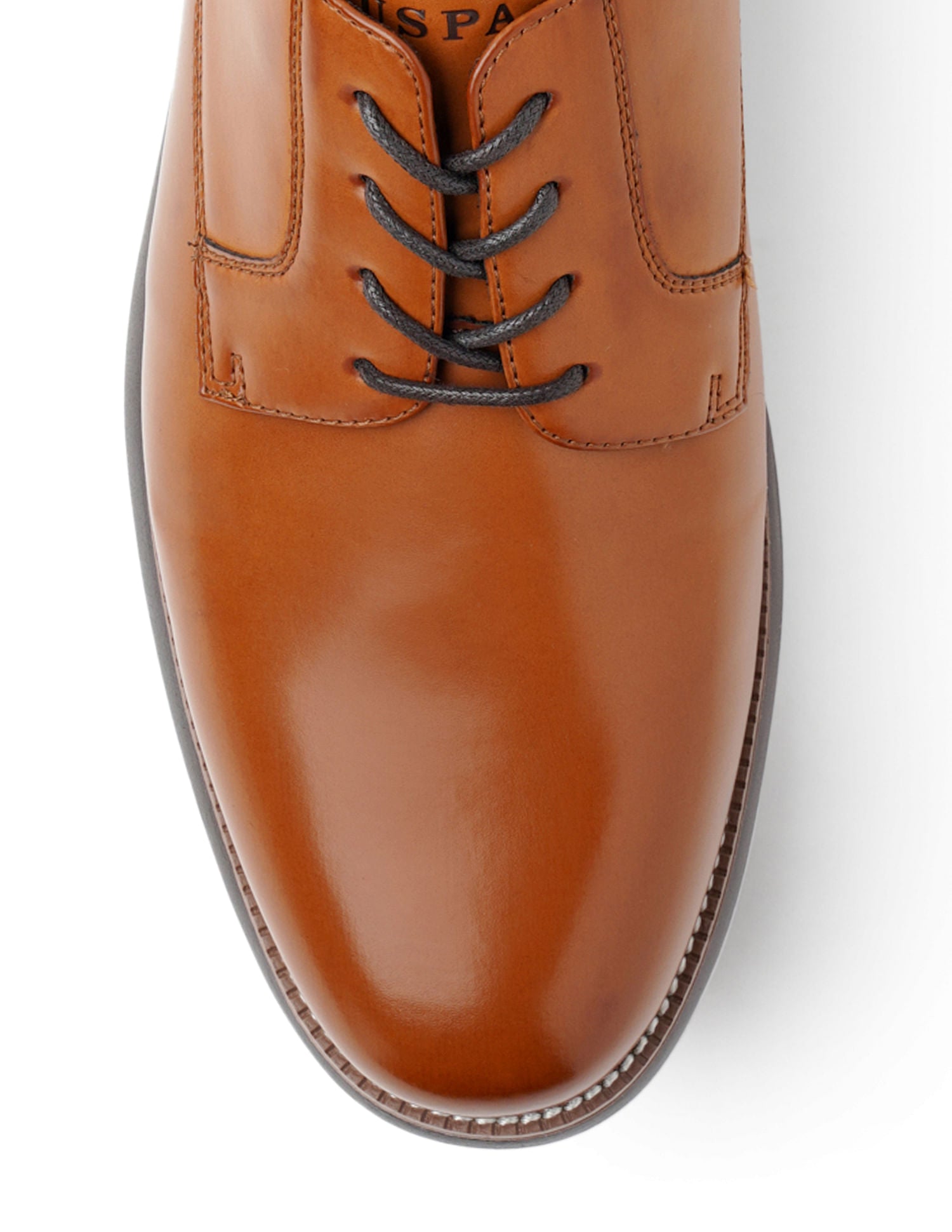 Men Nicolo Tan Work Casuals Lace Up Shoes Brown - U.S. Polo Assn. India | Large