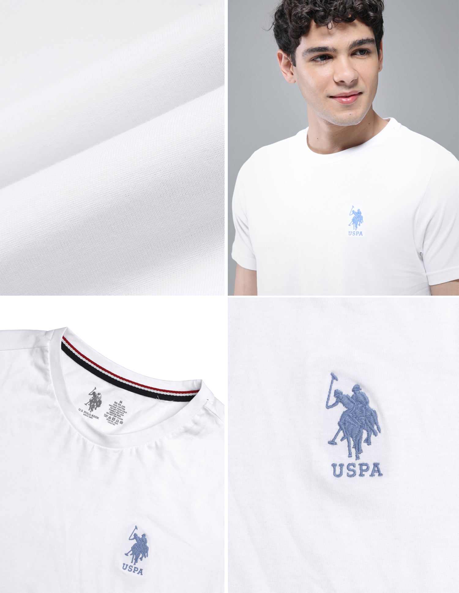 Brand Embroidered Twill Cap Blue - U.S. Polo Assn. India | Large