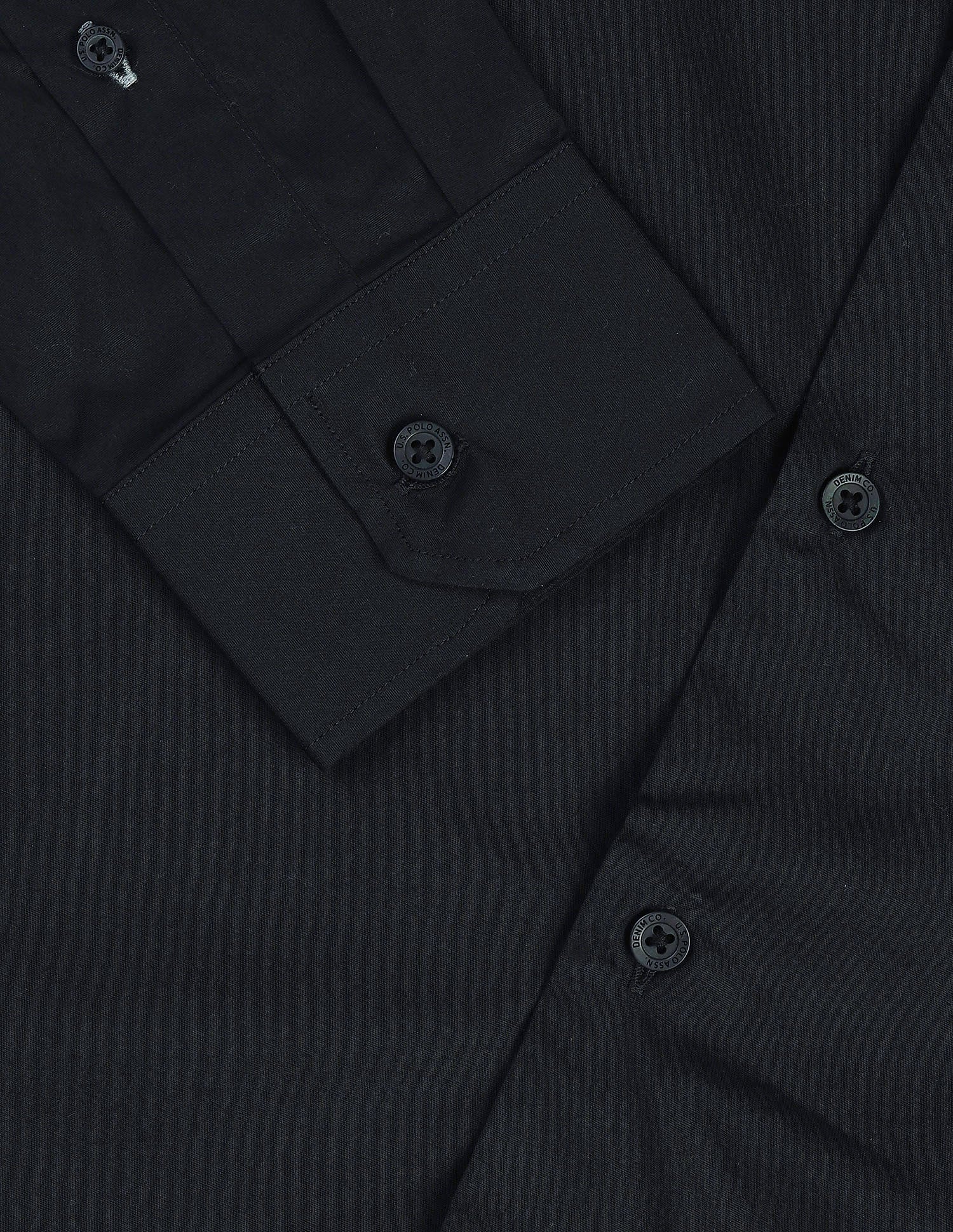 Black & Gold Regular Fit Shirt Black - U.S. Polo Assn. India | Large