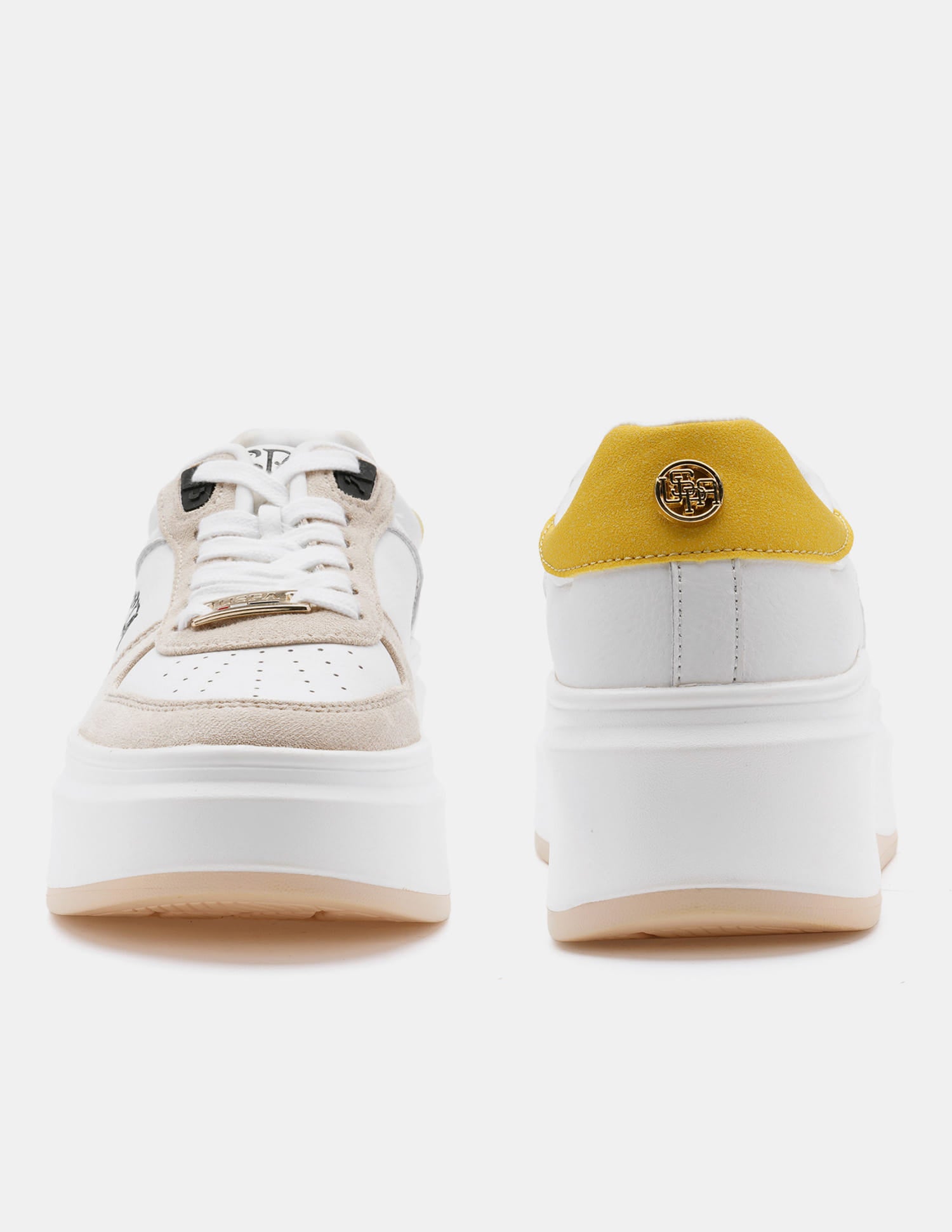 Women Ariella Low Top Sneakers Off White - U.S. Polo Assn. India | Large