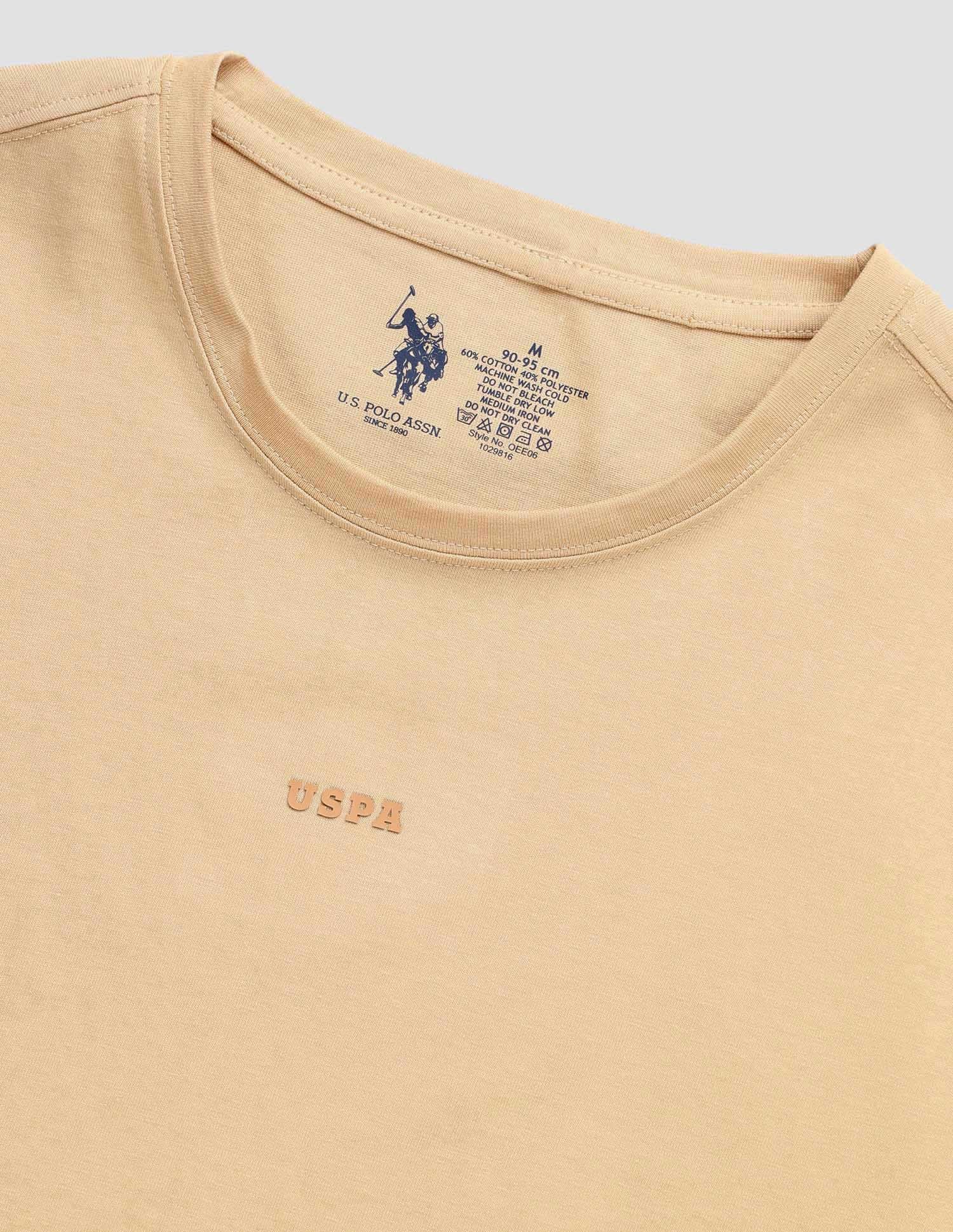 Comfort Fit Round Neck Loungewear T-Shirt Malachite Green - U.S. POLO ASSN. | Large