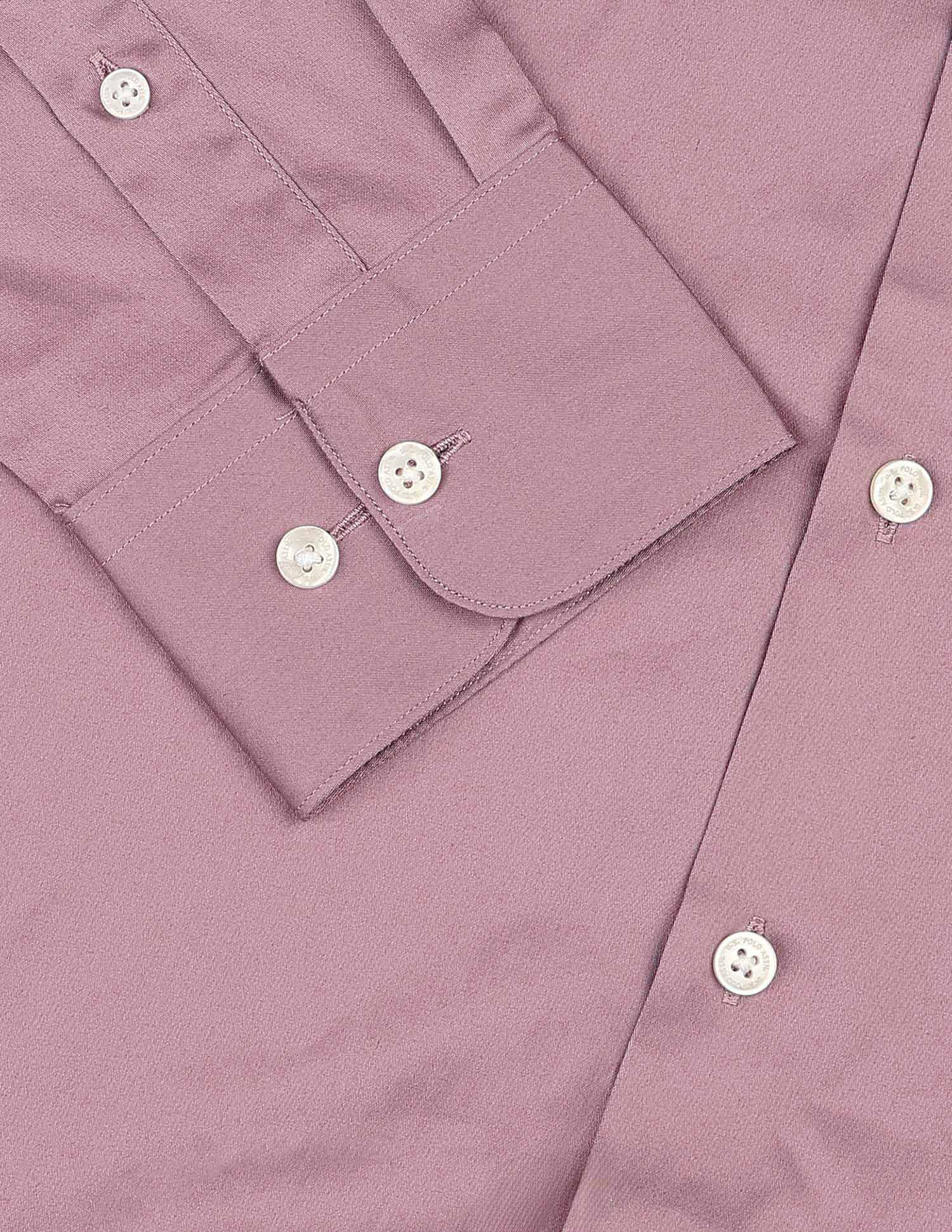 Satin Tailored Fit Shirt Pink - U.S. POLO ASSN. | Large
