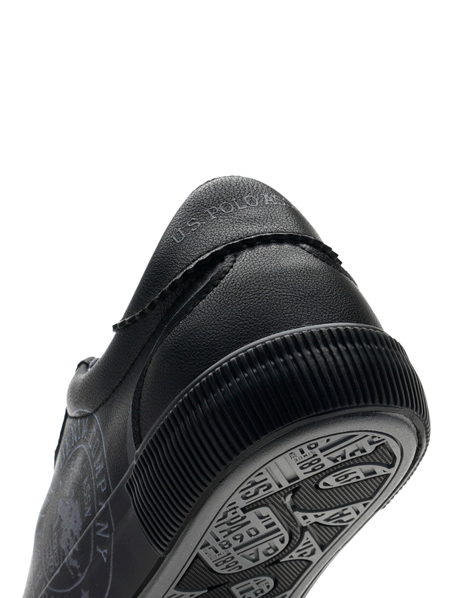 Men Brand Print Rens Sneakers Black - U.S. POLO ASSN. | Large