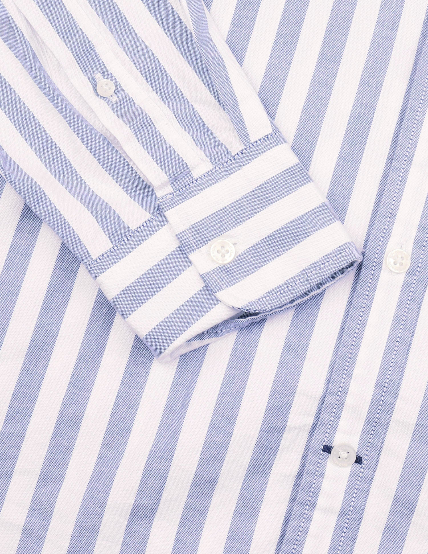 Vertical Striped Oxford Shirt Navy - U.S. Polo Assn. India | Large