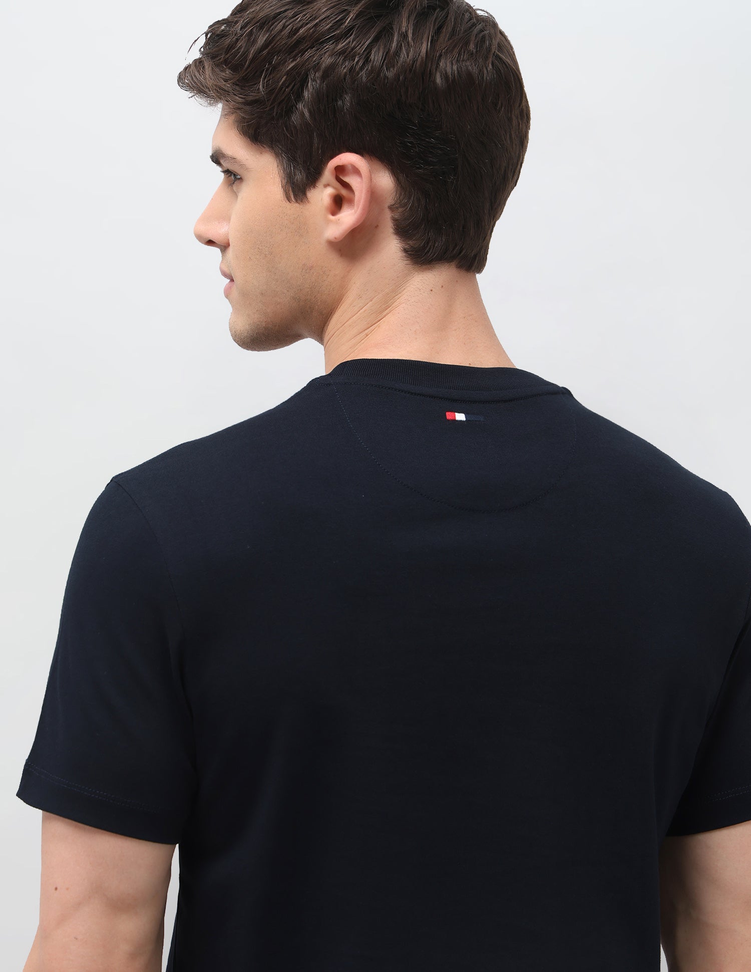 Brand Embroidered Slim Fit T-Shirt Navy - U.S. Polo Assn. India | Large