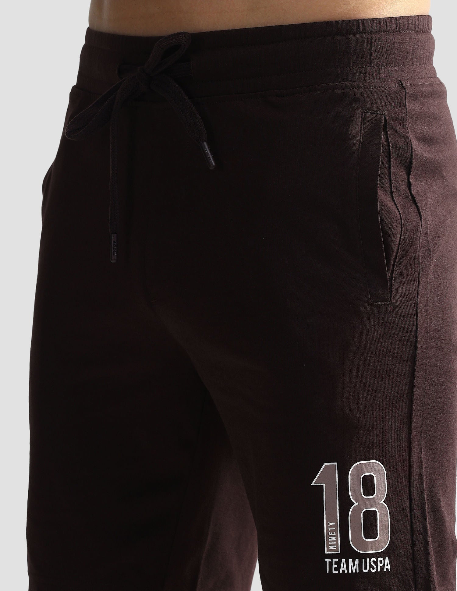 Solid Logo IYAQ Knit Shorts - Pack Of 1 Fudge - U.S. POLO ASSN. | Large