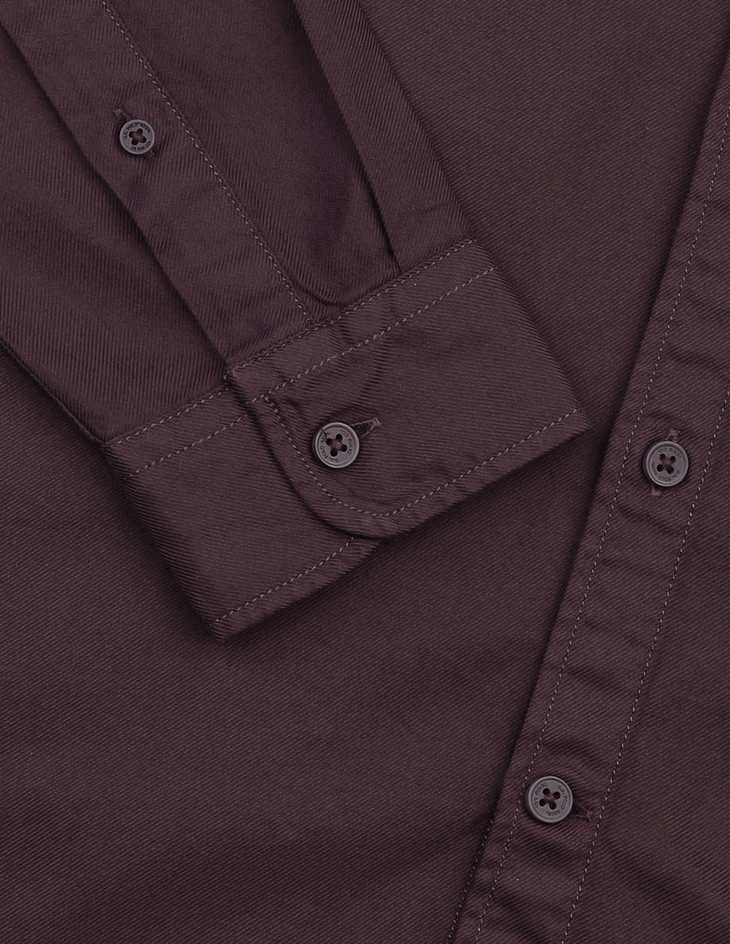 Twill Solid Shirt Wine - U.S. Polo Assn. India | Large