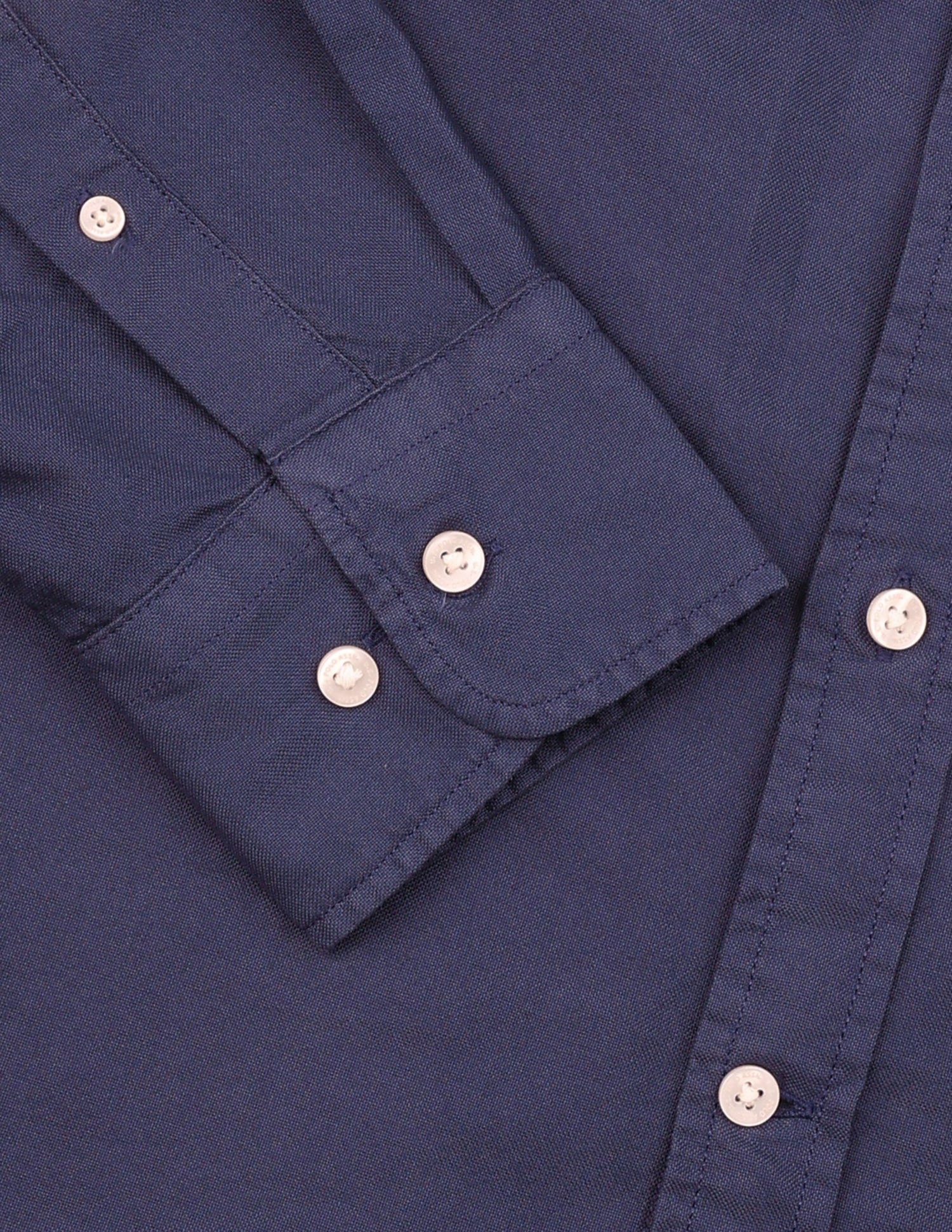 Oxford Tailored Fit Button-Down Collar Shirt Purple - U.S. Polo Assn. India | Large