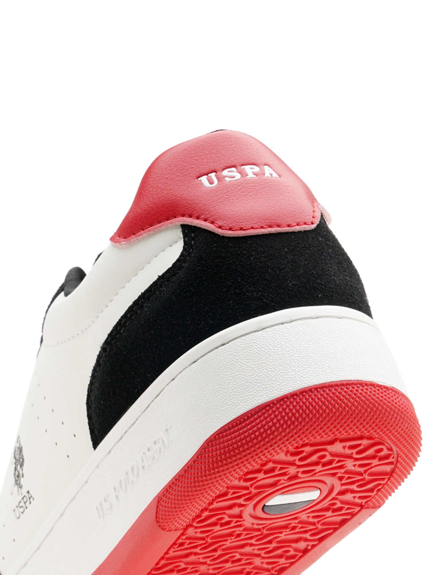 Men Oakley Red Retro Court Sneakers Red - U.S. POLO ASSN. | Large