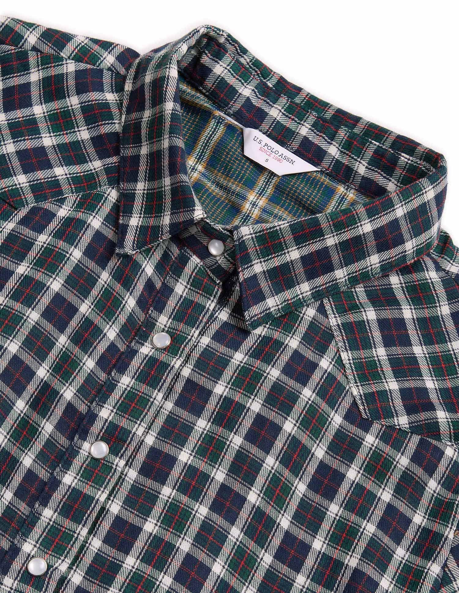 Tatan Check Shirt Dress Multicolour - U.S. POLO ASSN. | Large