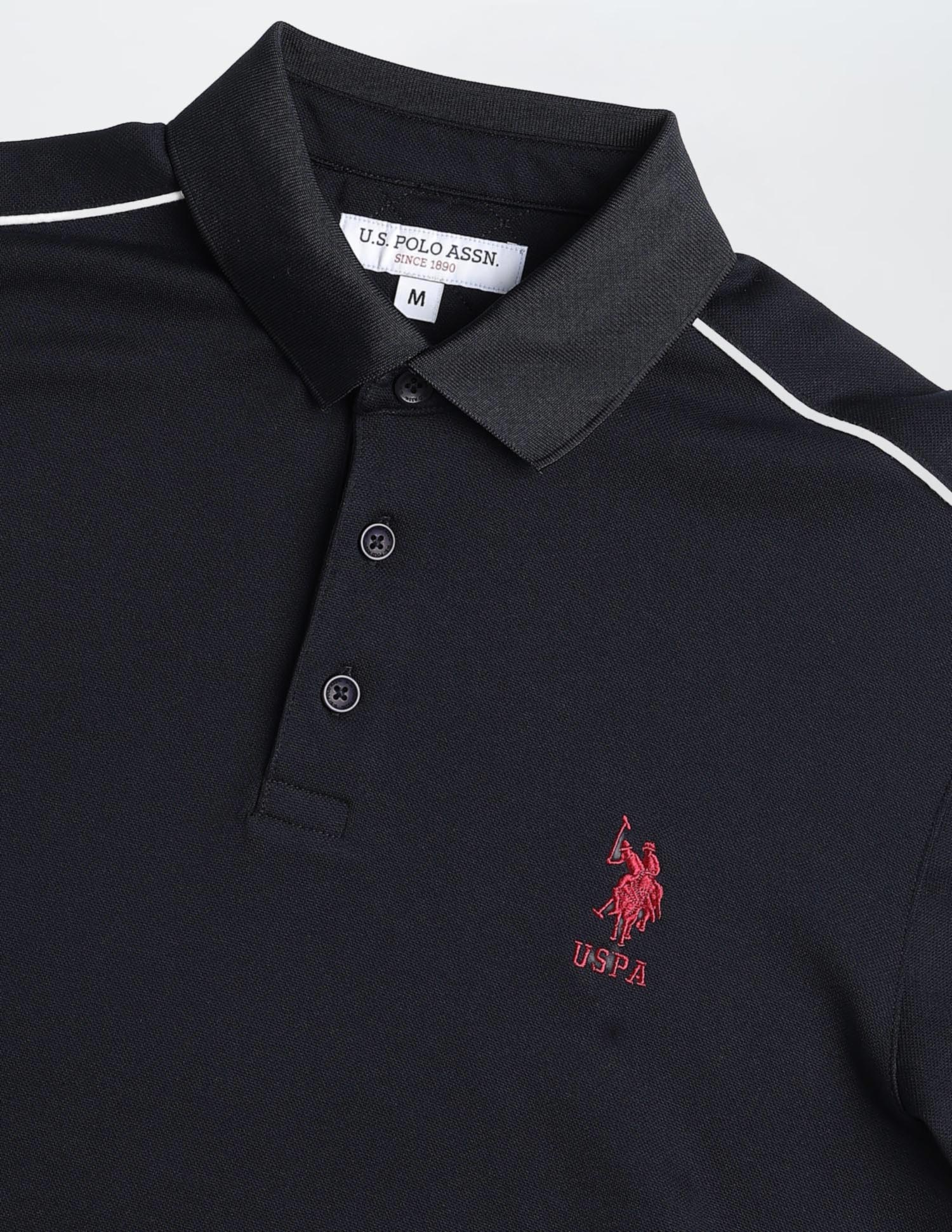 Solid Regular Fit Sweatshirt Navy - U.S. POLO ASSN. | Large