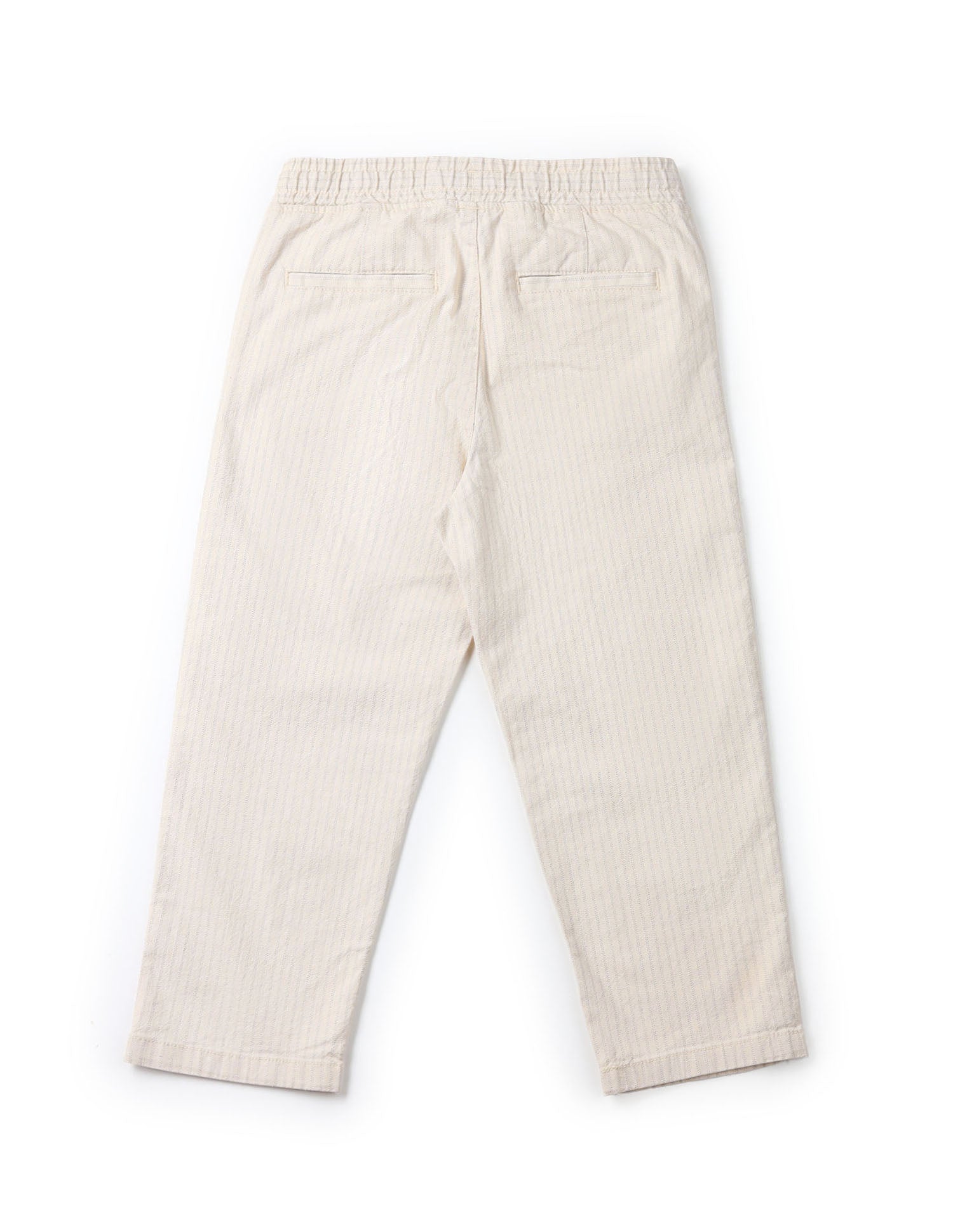 UKTRO0212 NATURAL Boys Trousers Beige - U.S. POLO ASSN. | Large