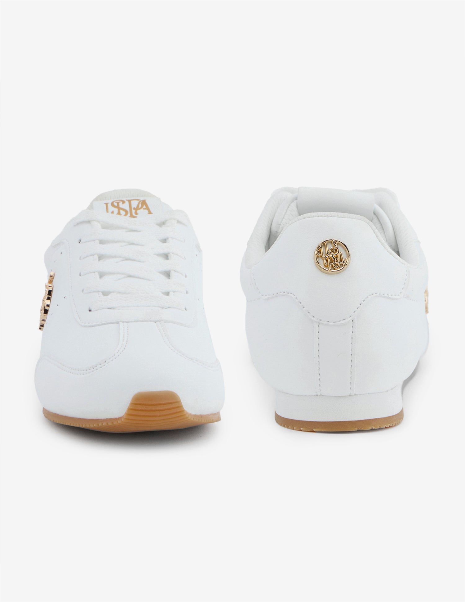 Amelise Lace-Ups Sneakers White - U.S. Polo Assn. India | Large