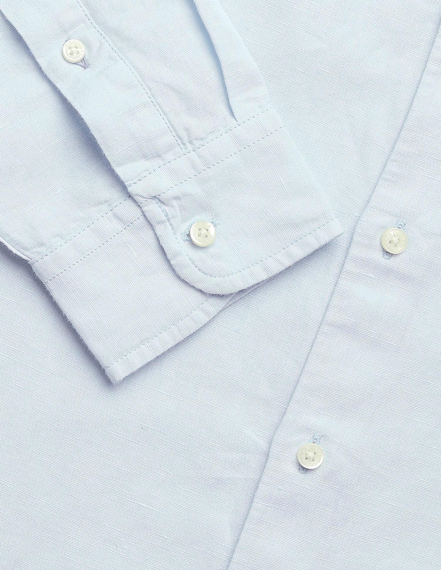 Regular Fit Motel On The Coast Shirt Light Blue - U.S. Polo Assn. India | Large