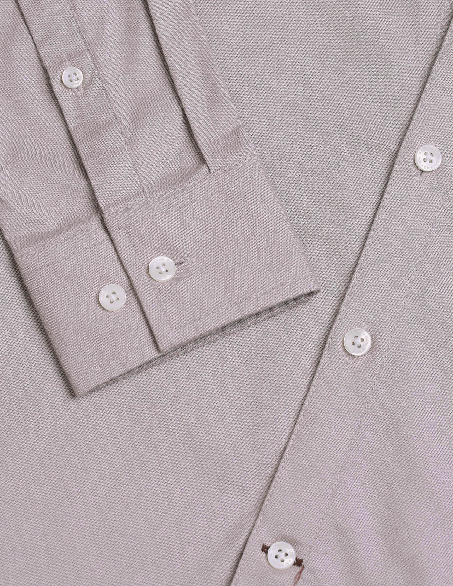 Dobby Tailored Fit Shirt White - U.S. Polo Assn. India | Large