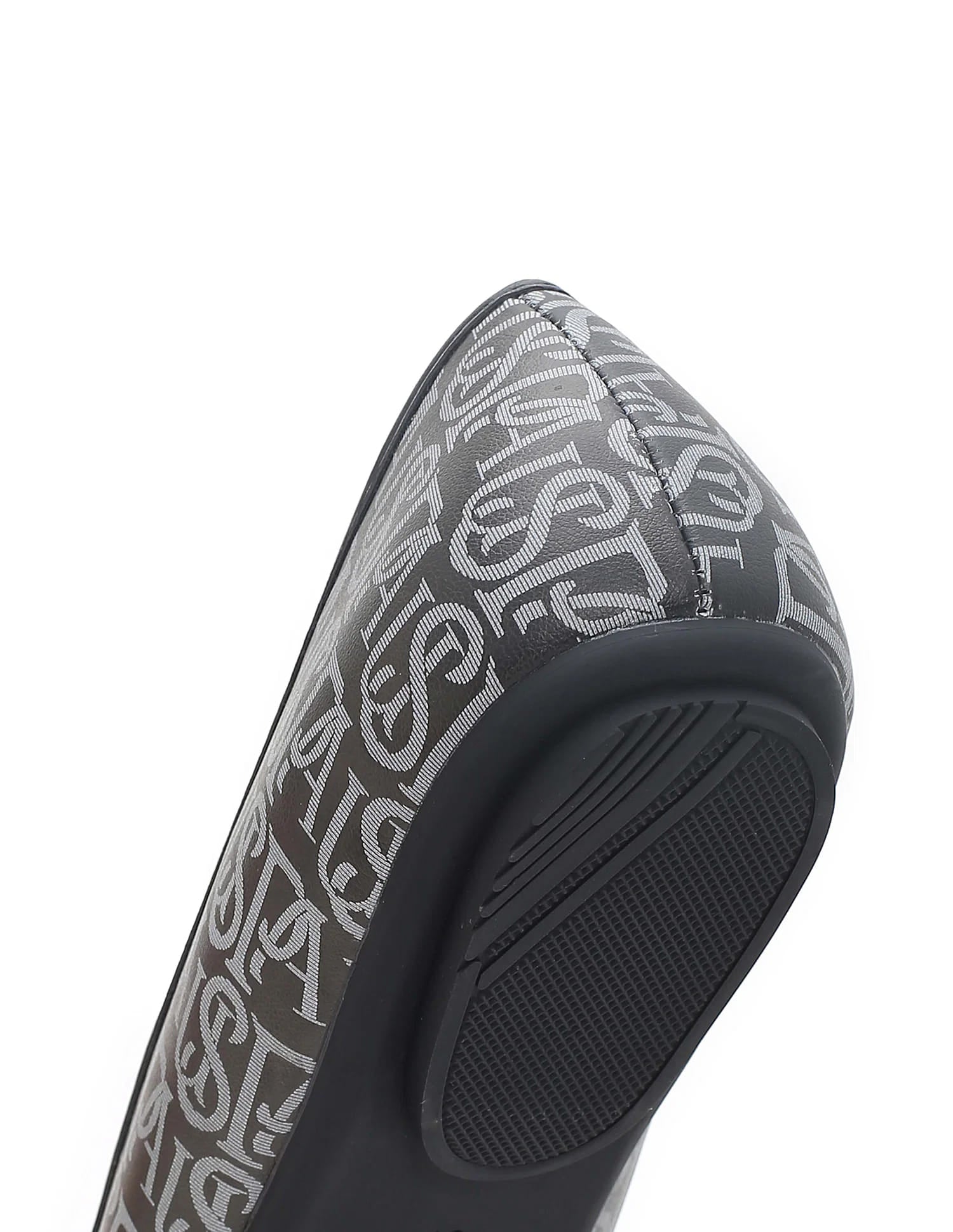 Brand Print Alina 2.0 Ballerinas Black - U.S. Polo Assn. India | Large