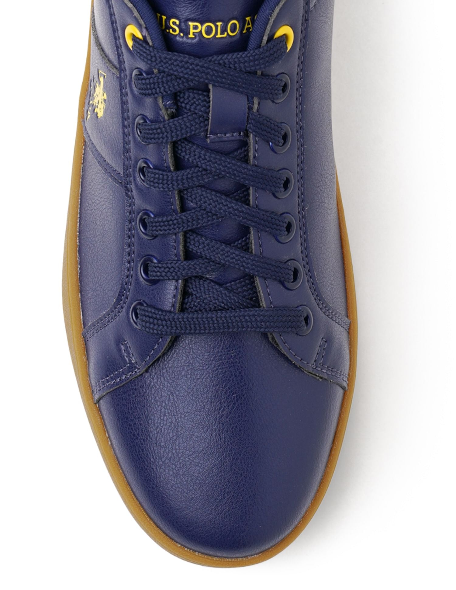 Men Solid Vador Blu Sneakers Navy - U.S. POLO ASSN. | Large