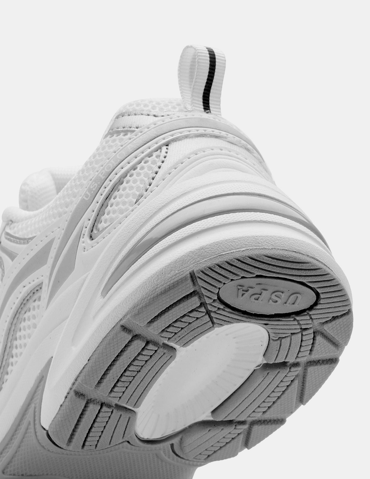 Women Eun-Ji Colour Blocked Sneakers Off White - U.S. POLO ASSN. | Large