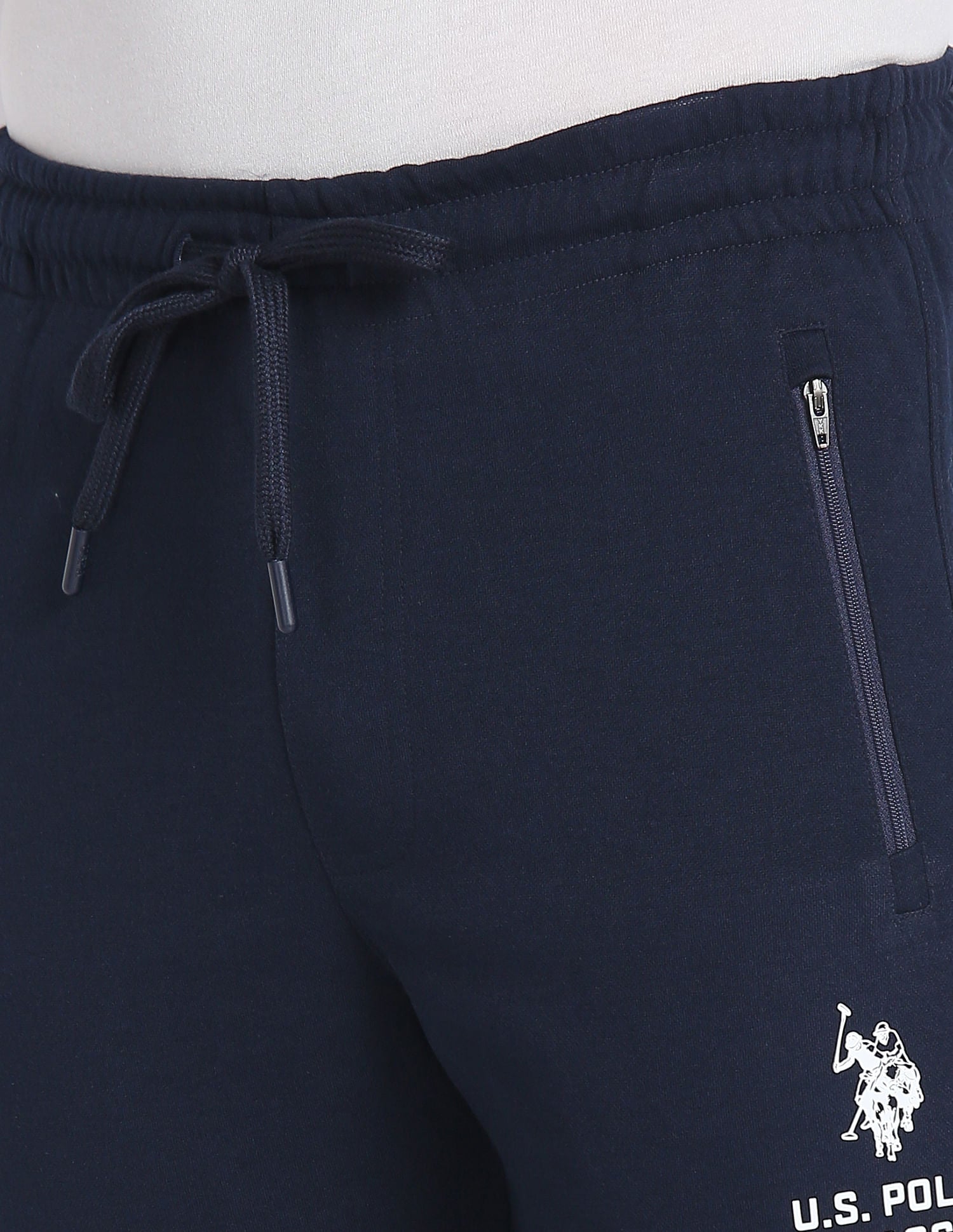 Solid LR006 Lounge Track Pants - Pack Of 1 Navy - U.S. POLO ASSN. | Large