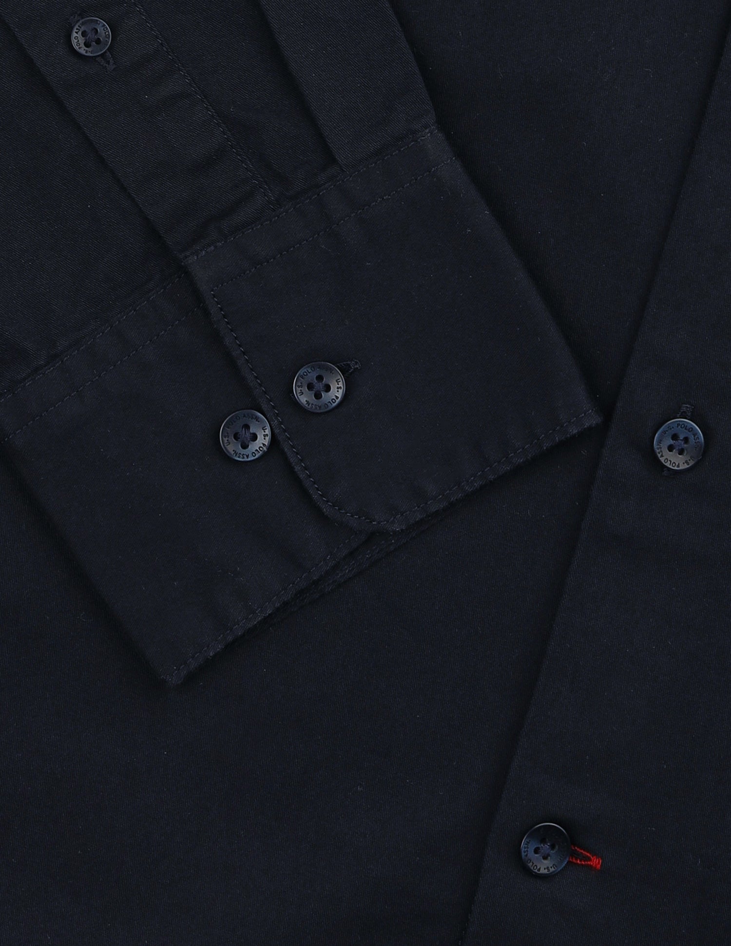 Twill Tailored Fit Shirt Navy - U.S. Polo Assn. India | Large
