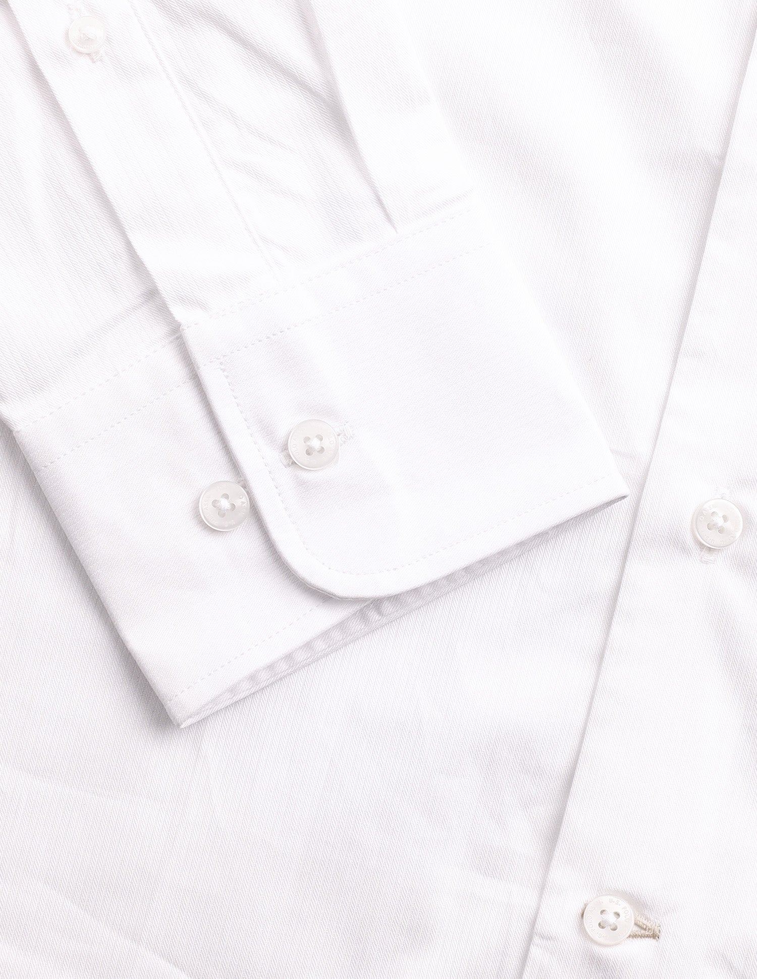 Solid Tailored Fit Shirt White - U.S. Polo Assn. India | Large