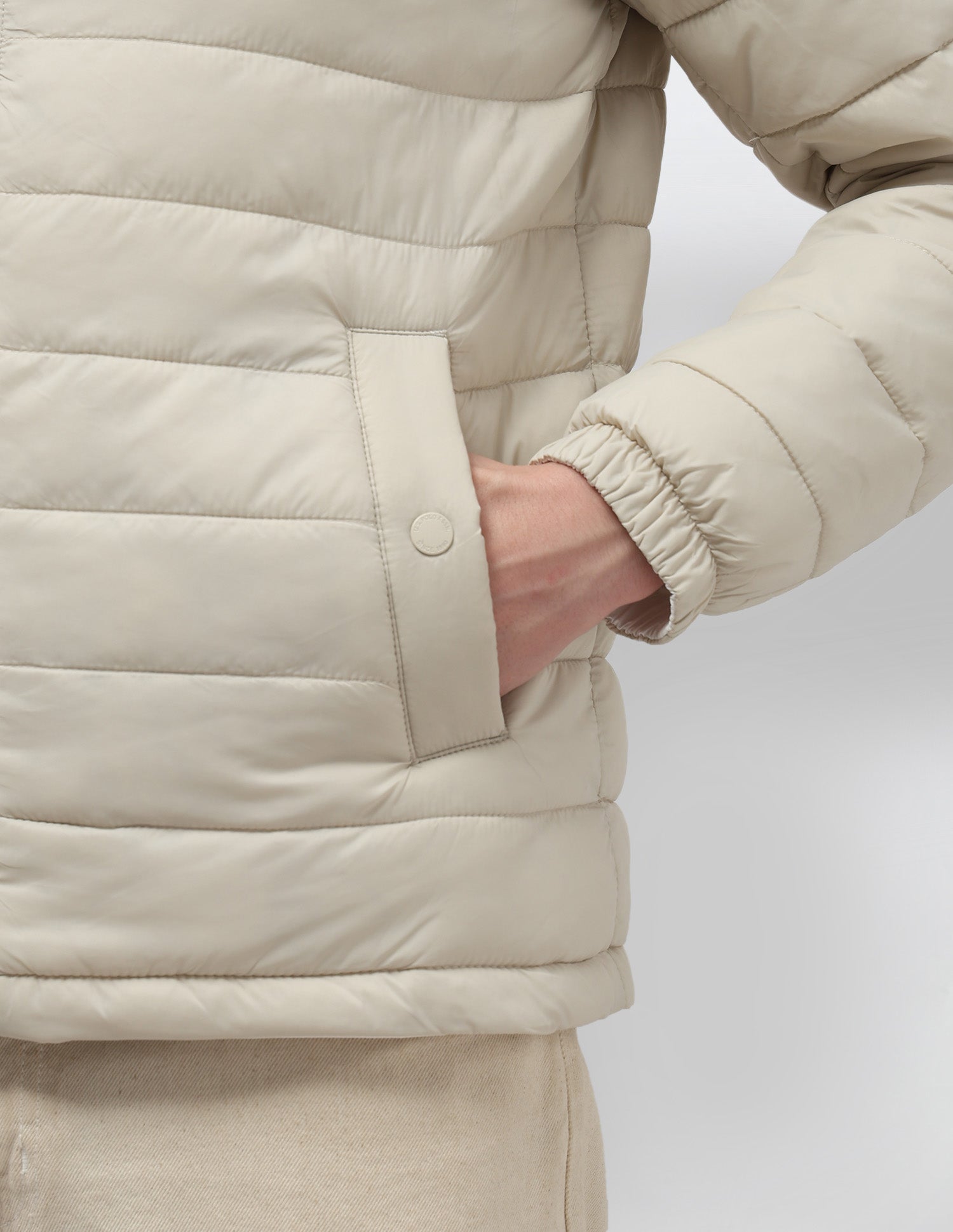 Reversible Puffer Jacket Ecru - U.S. Polo Assn. India | Large