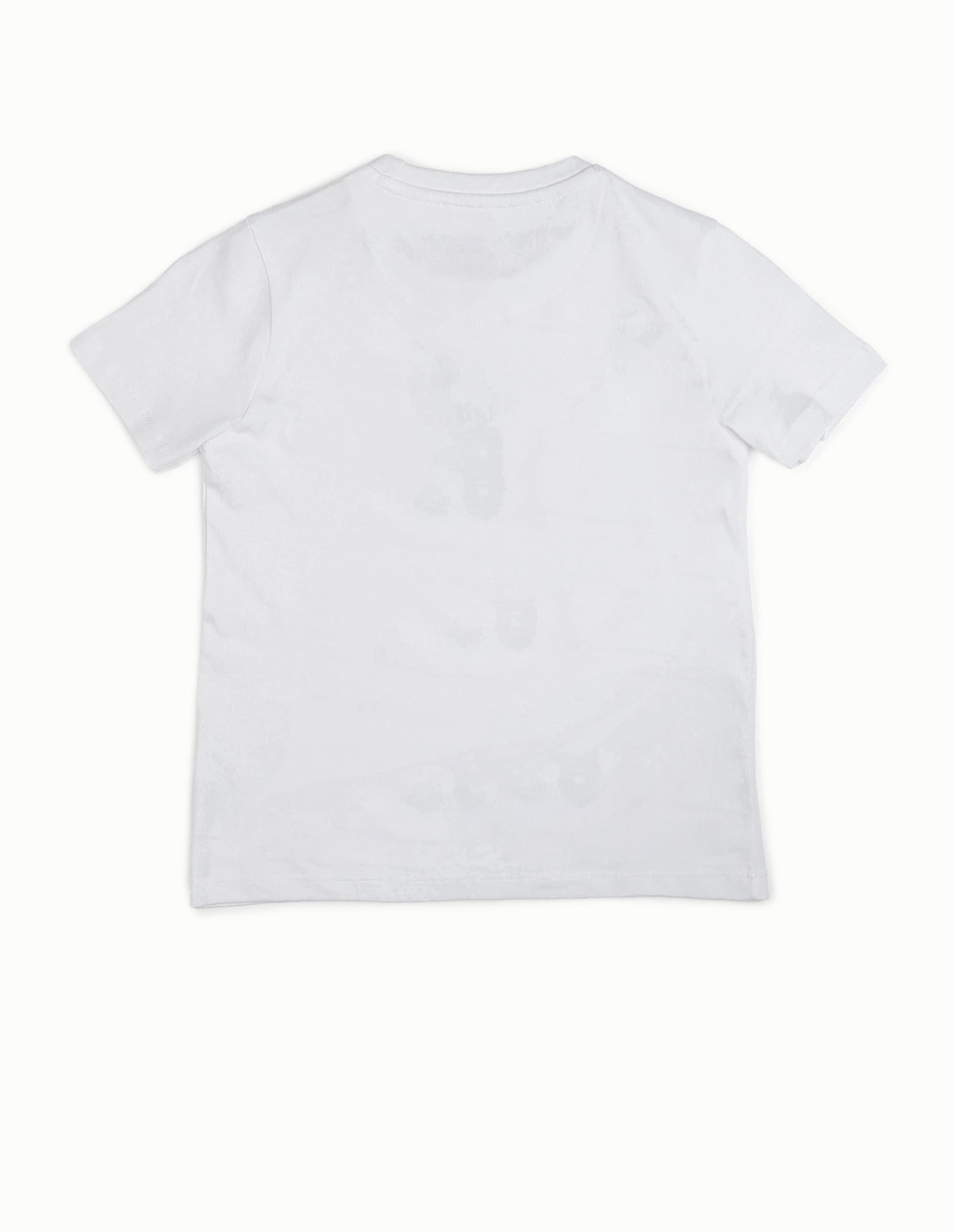 Boys Pure Cotton Brand Printed T Shirt White - U.S. POLO ASSN. | Large