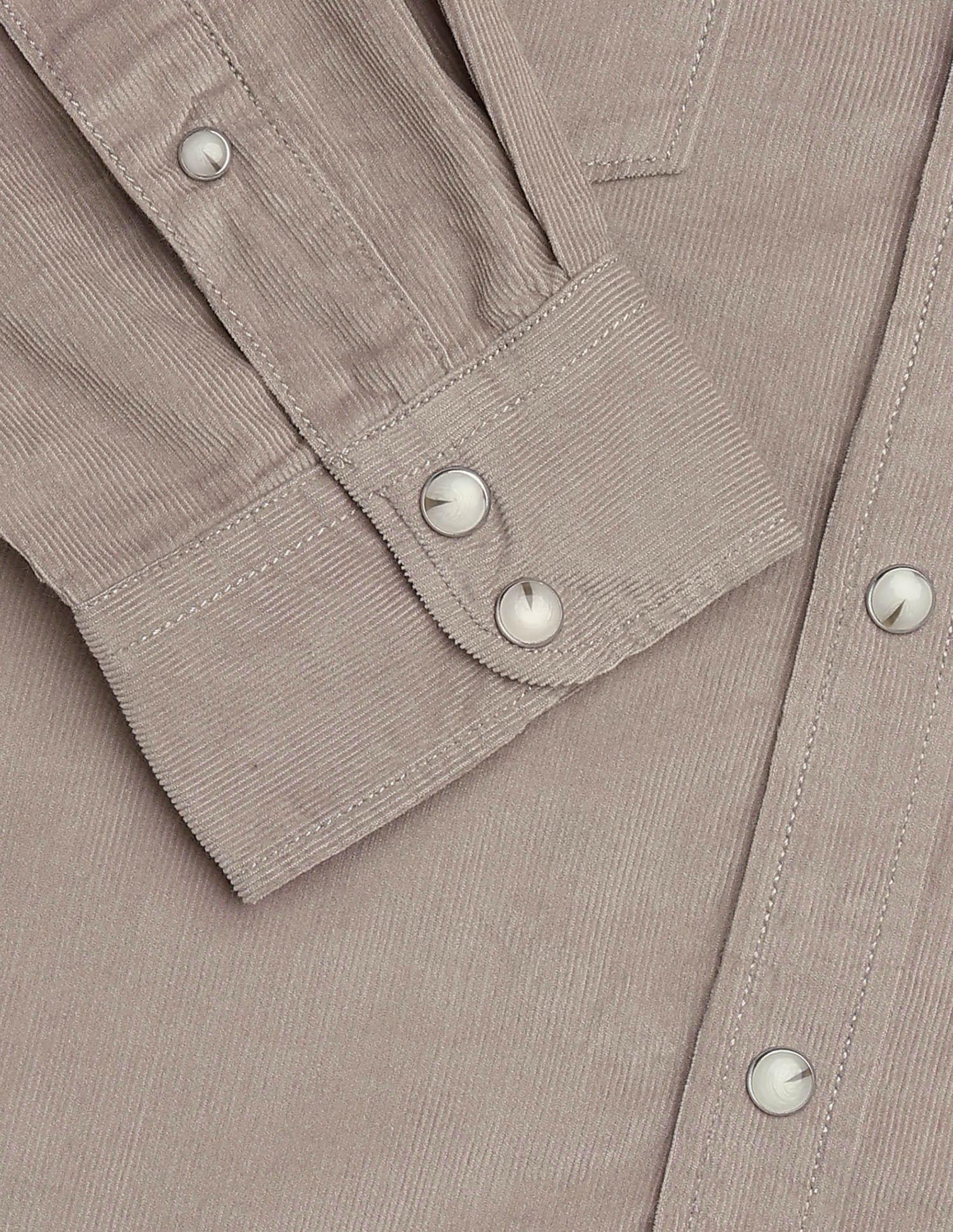 Corduroy Slim Fit Shirt Khaki - U.S. POLO ASSN. | Large