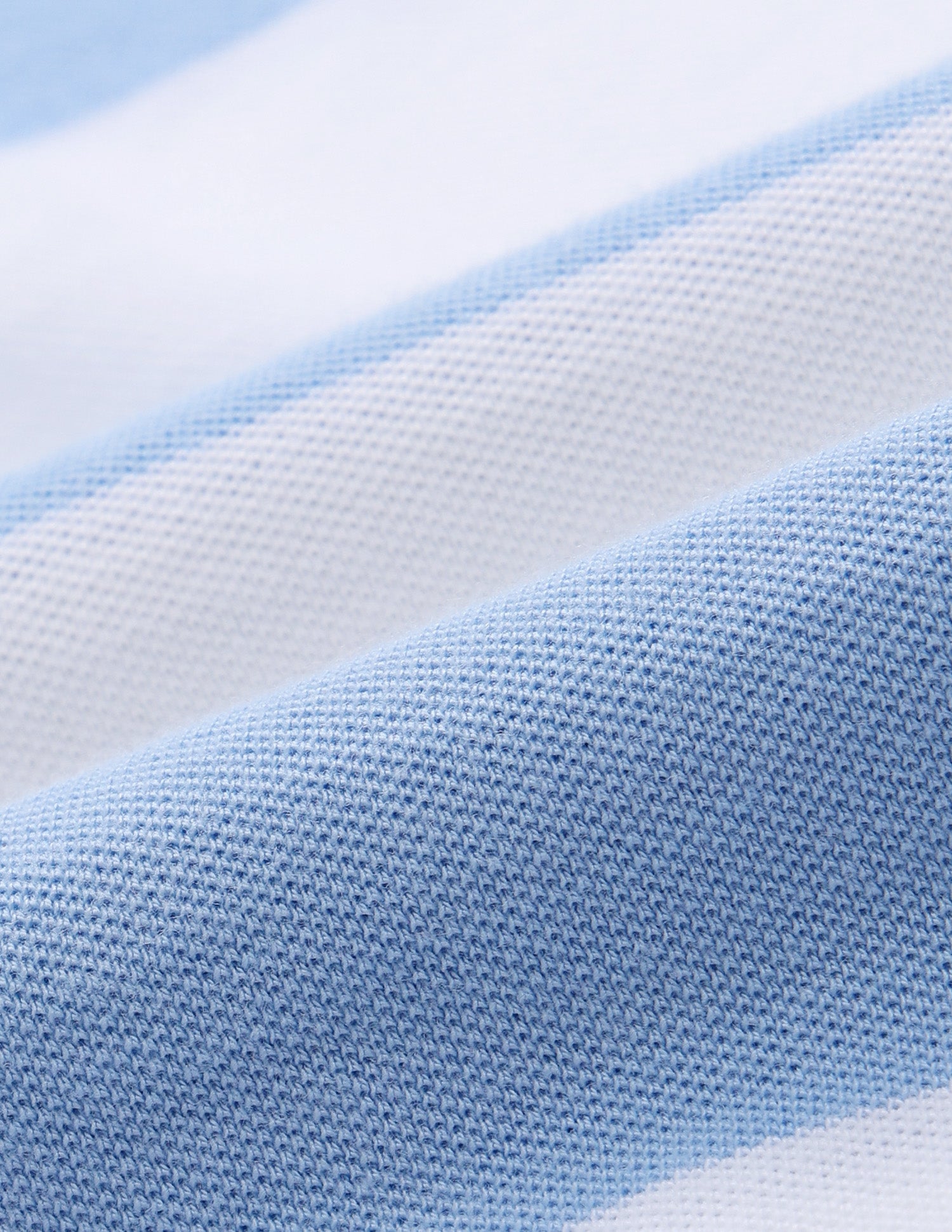 Horizontal Striped Slim Fit Polo Shirt Light Blue - U.S. POLO ASSN. | Large