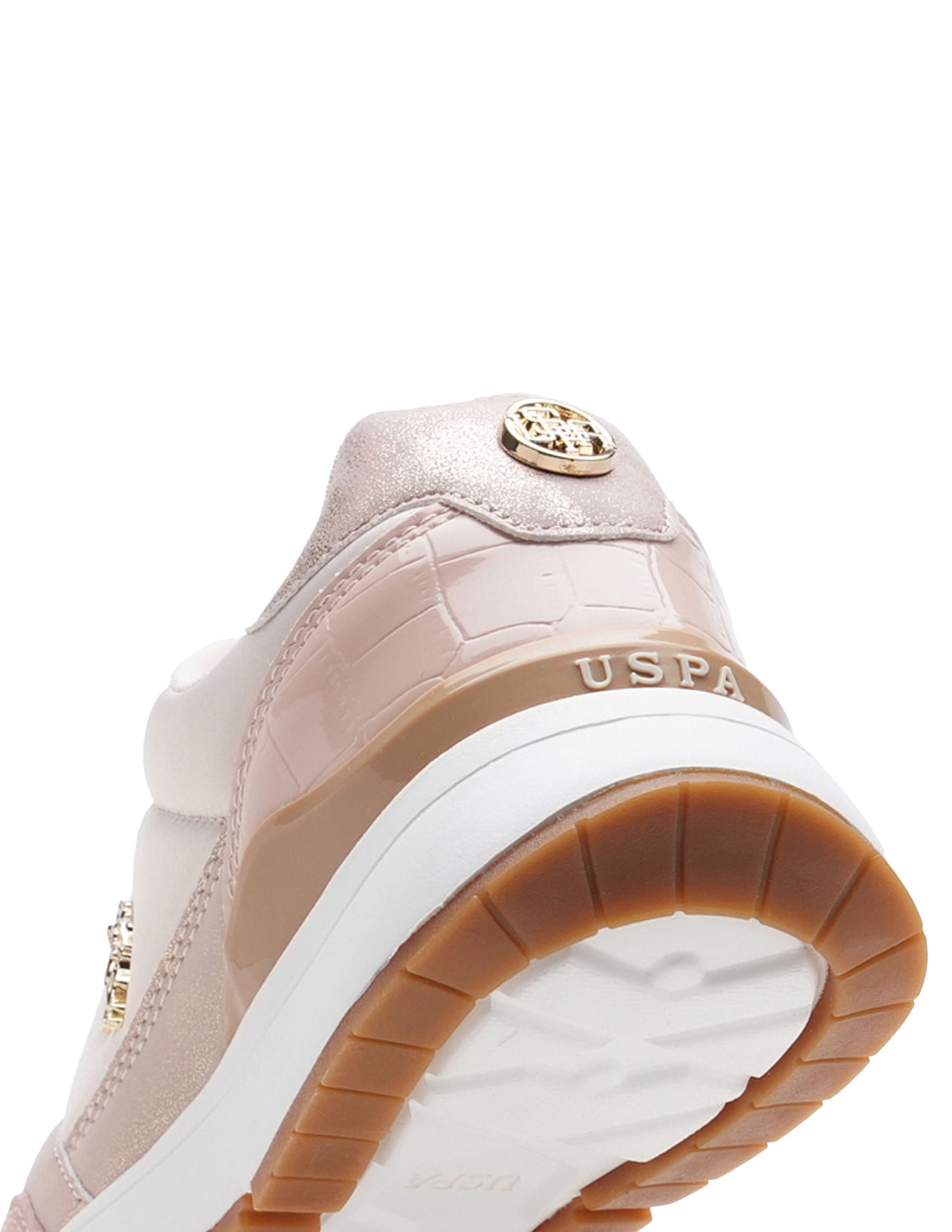 Women Colour Block Carrie Sneakers Pink - U.S. Polo Assn. India | Large