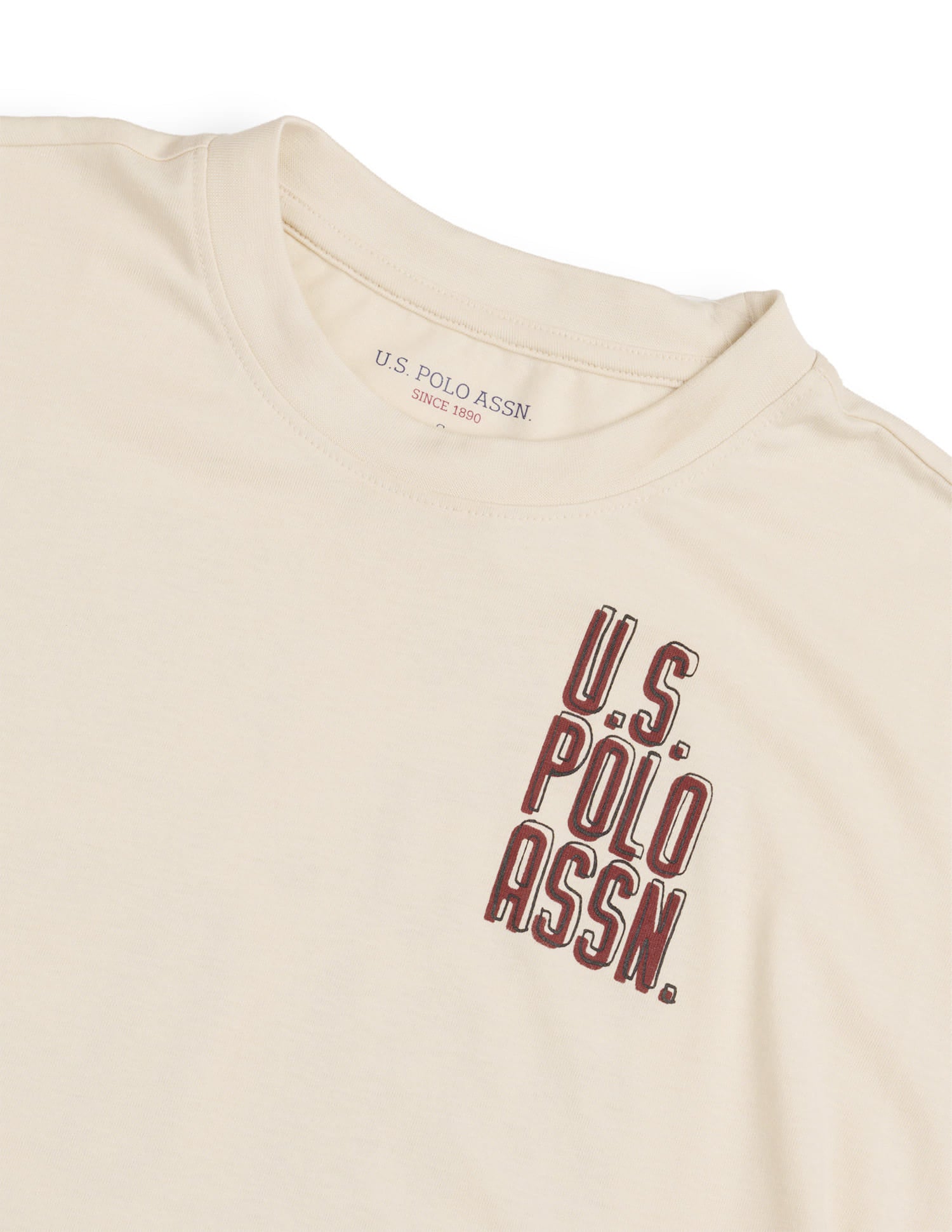 Polo Collar T-Shirt With Wide Leg Pants White - U.S. Polo Assn. India | Large